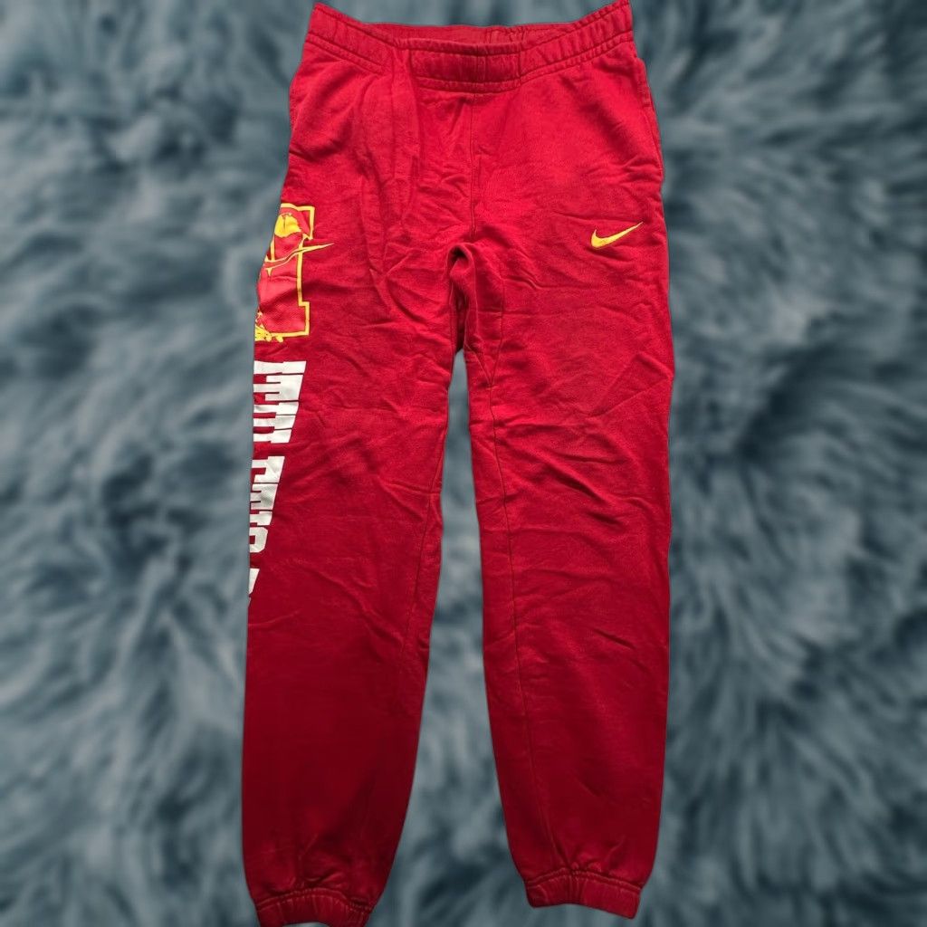 Nike Nike Sweatpants Jogger Club Fleece Red Mens Small DC2740-687 Size US 30 / EU 46 - 1 Thumbnail