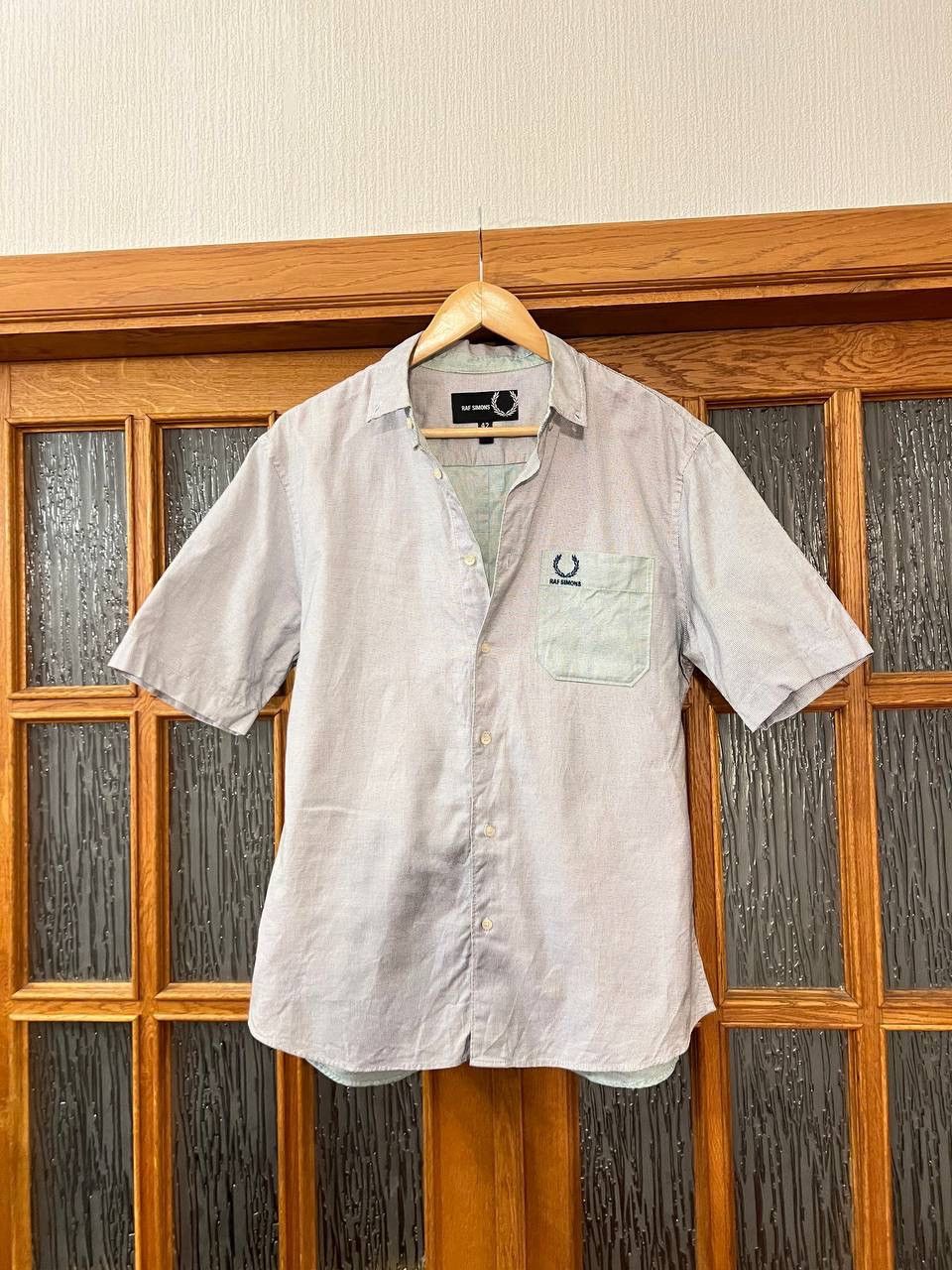Fred Perry × Raf Simons Short sleeve buttoned shirt Size US XS / EU 42 / 0 - 3 Thumbnail