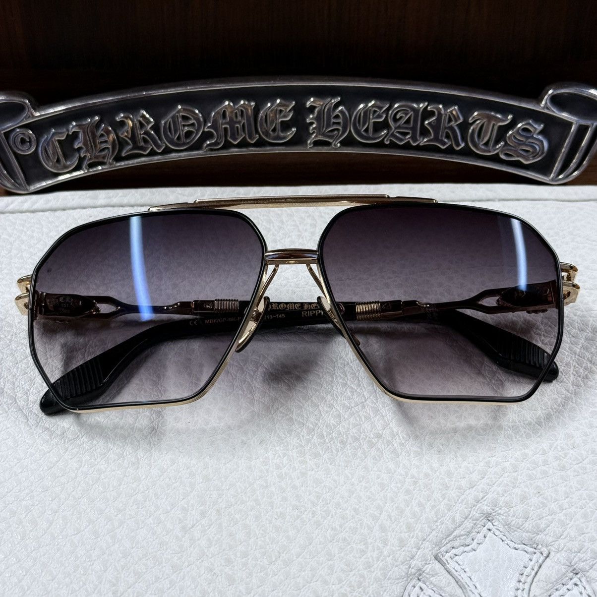 Chrome Hearts Chrome Hearts Ripping 1/1 Sunglasses Size ONE SIZE - 1 Thumbnail