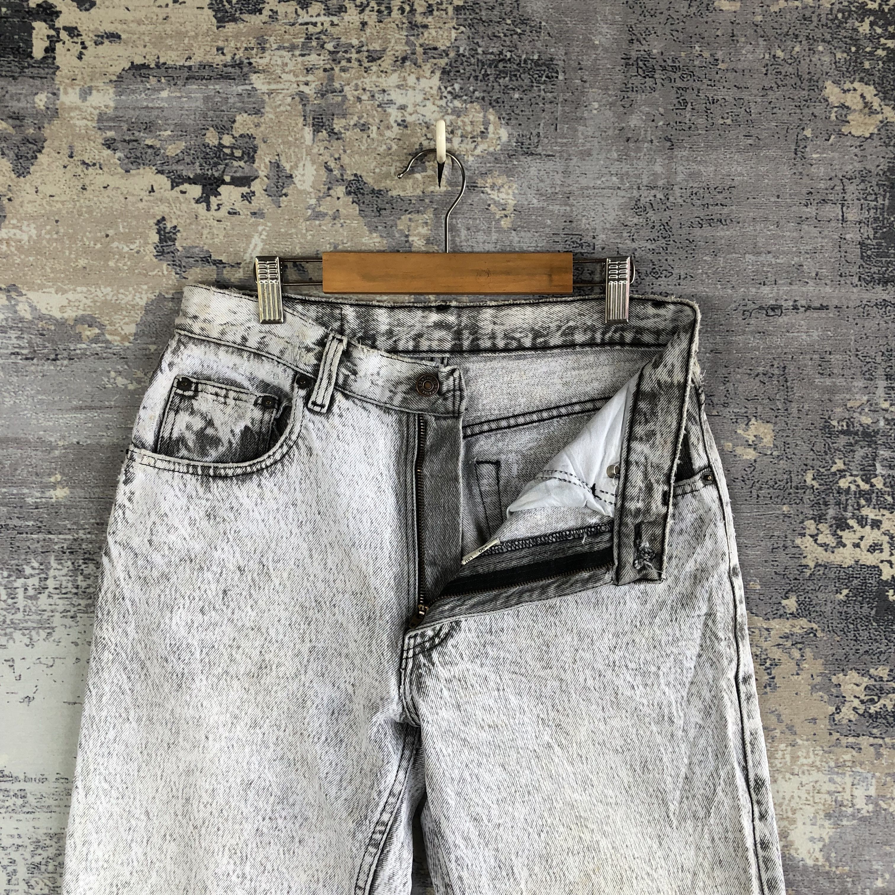 Levi's Vintage Levis 577 Acid Wash Jeans Levi's Skinny Denim Size 28" / US 6 / IT 42 - 5 Thumbnail