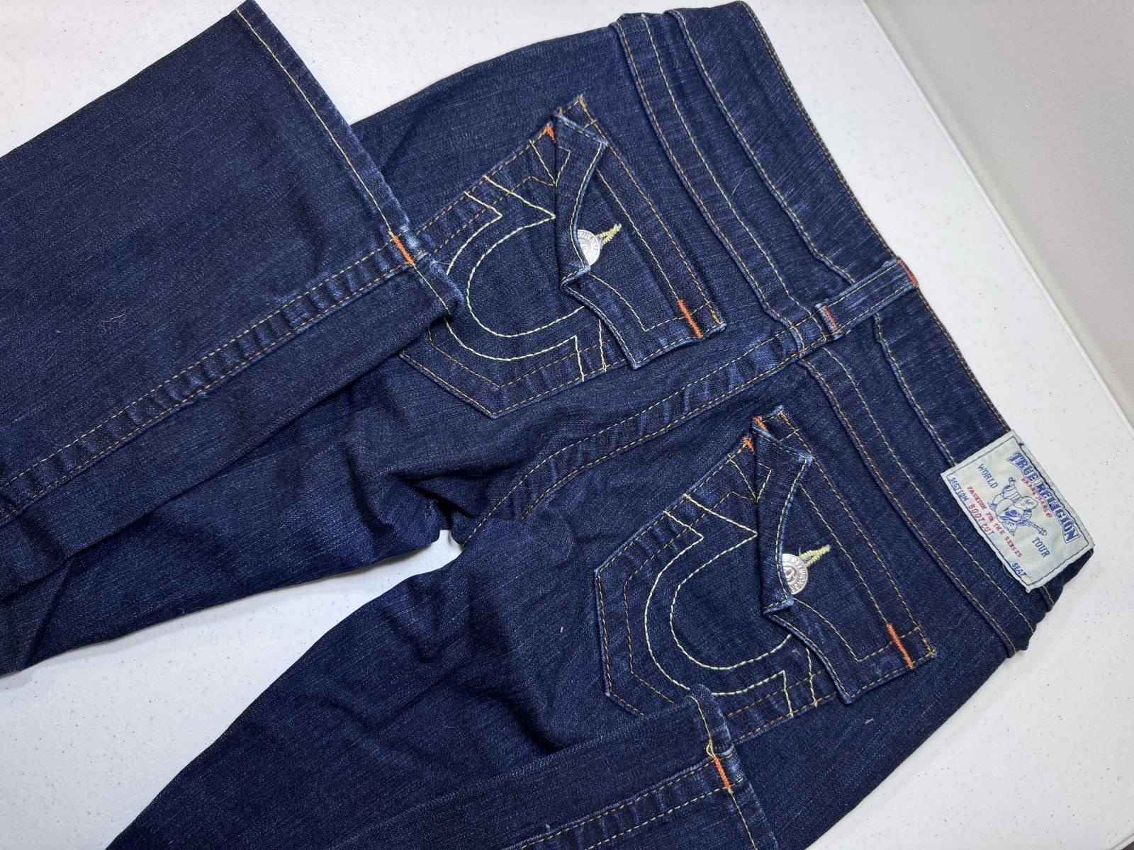 True Religion True Religion Women's Bootcut Jeans - Dark Wash size 27 Size 27" / US 4 / IT 40 - 4 Thumbnail