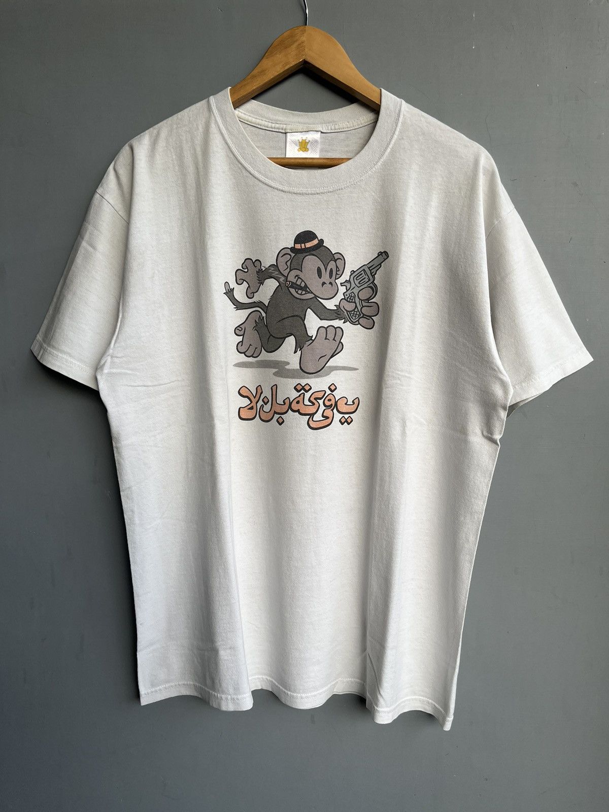 Vintage Vintage Xlarge Streetwear Arabic Logo Size US L / EU 52-54 / 3 - 1 Thumbnail