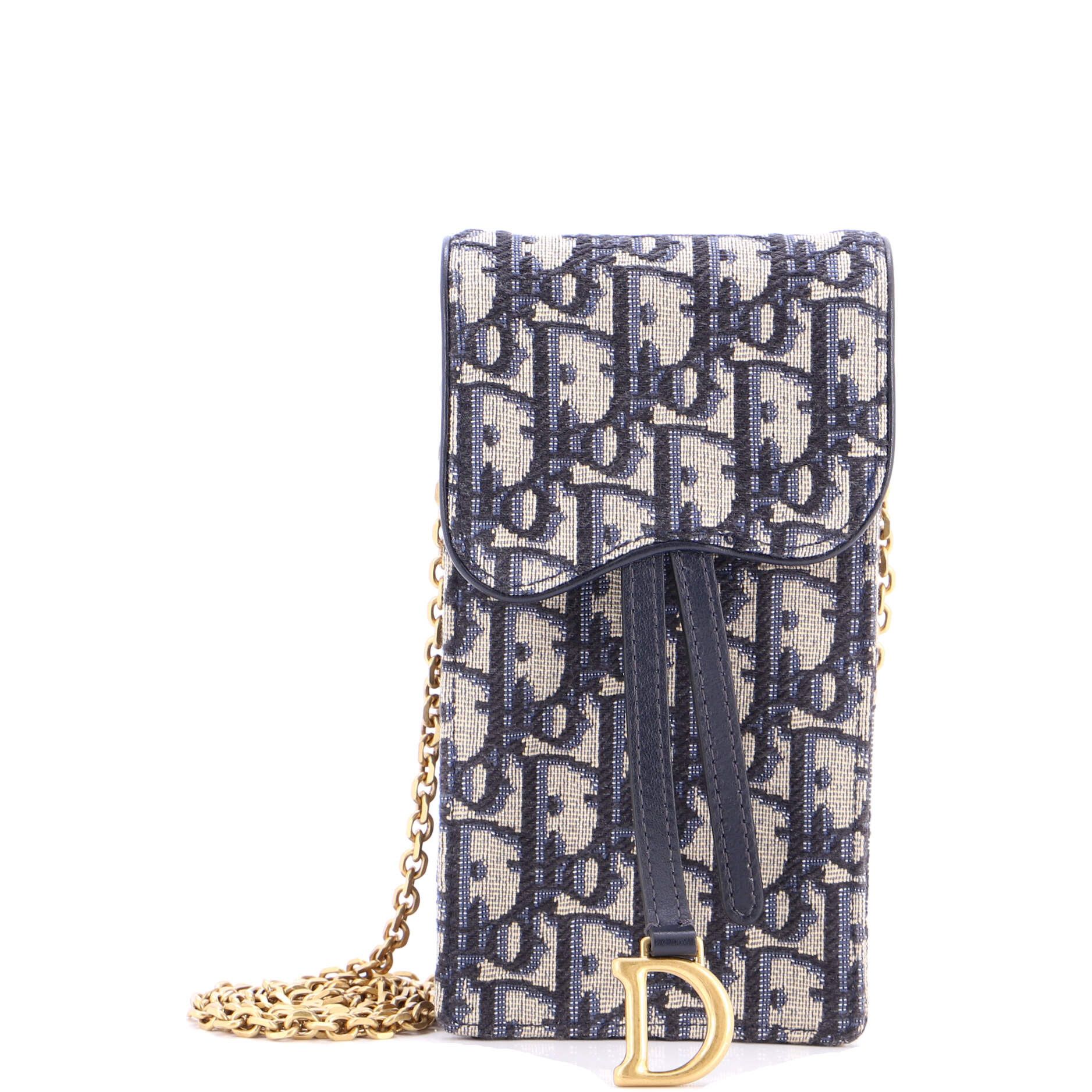 Vertical Saddle Chain Pouch