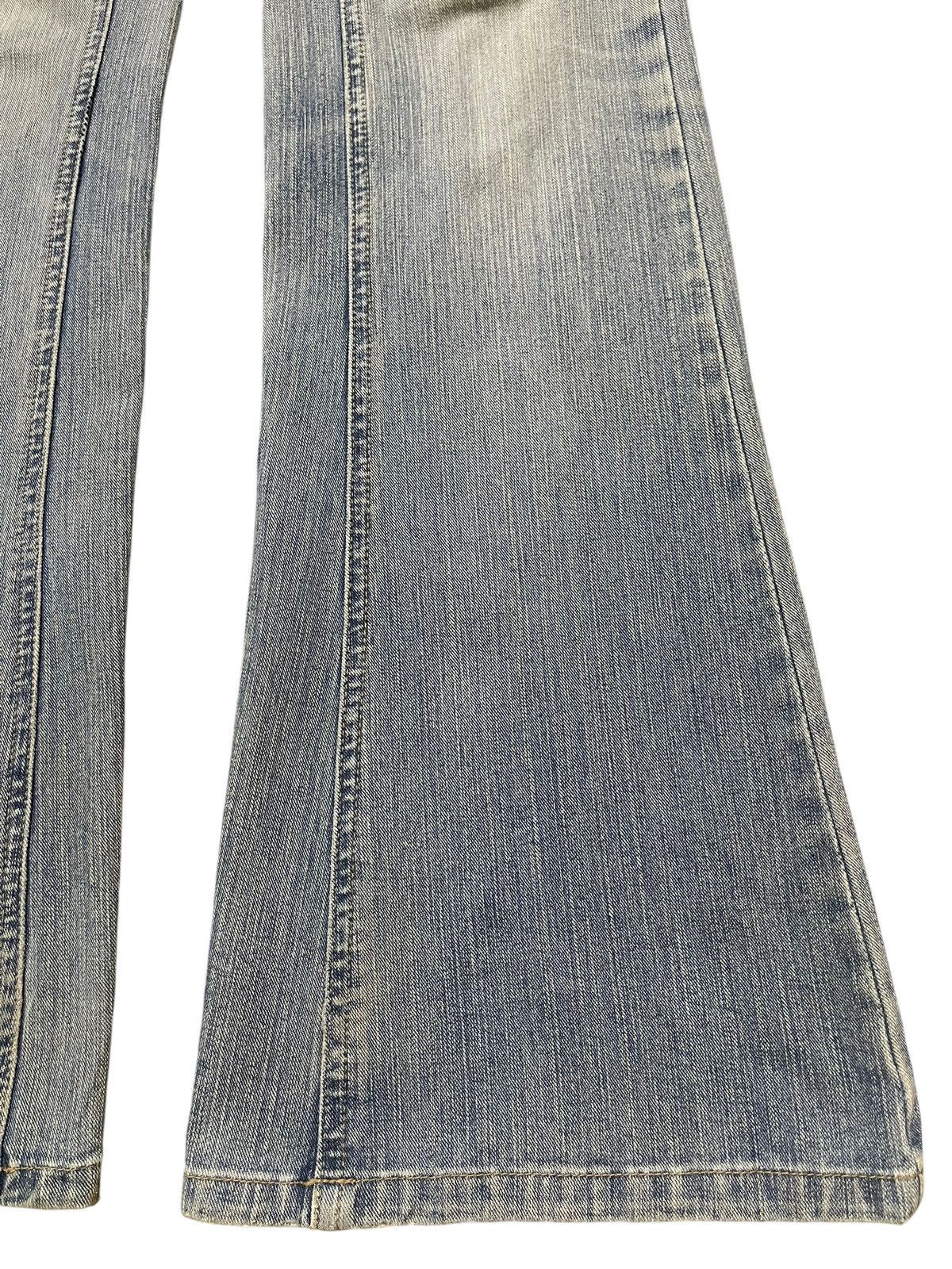 14th Addiction Vintage Japanese Brand Bush Pants Faded Wash Flare Jeans Size US 28 / EU 44 - 8 Thumbnail