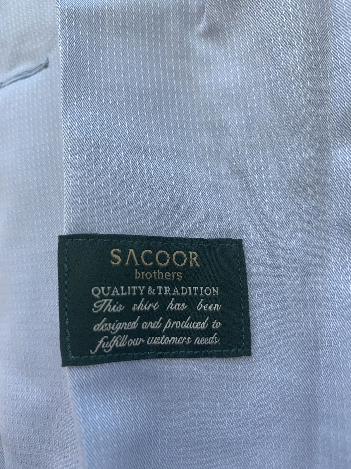 Other Sacoor Brothers Button Down Shirt Size US S / EU 44-46 / 1 - 2 Thumbnail