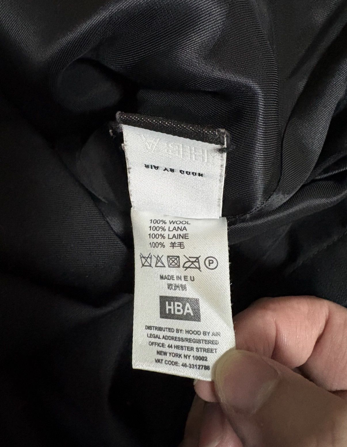 Hood By Air Hood by Air Pure Wool Zip-Up Jacket Size US S / EU 44-46 / 1 - 5 Thumbnail