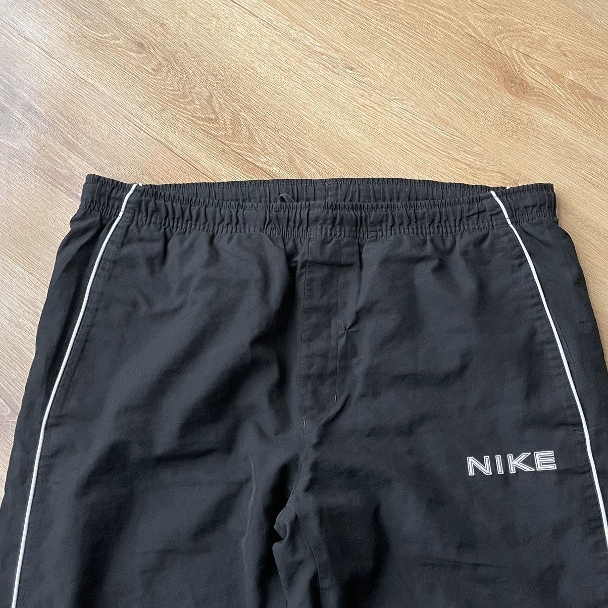 Nike Nike Vintage 90s Y2K Spell Out Drill Parachute Track Pants L Size US 36 / EU 52 - 5 Thumbnail