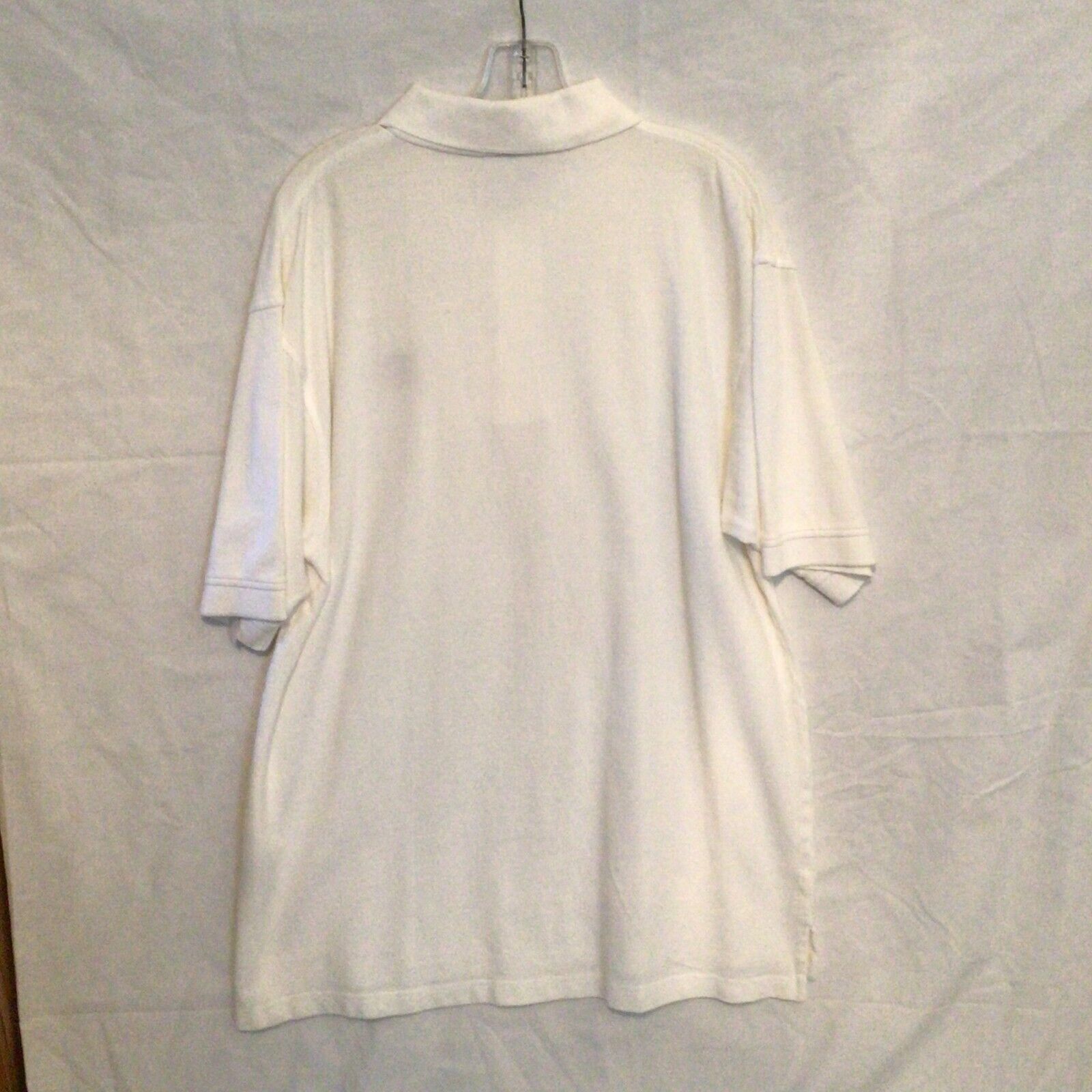The Unbranded Brand Chevron Gas Station White Employee Oil Collar Polo Shirt XL Size US XL / EU 56 / 4 - 3 Thumbnail