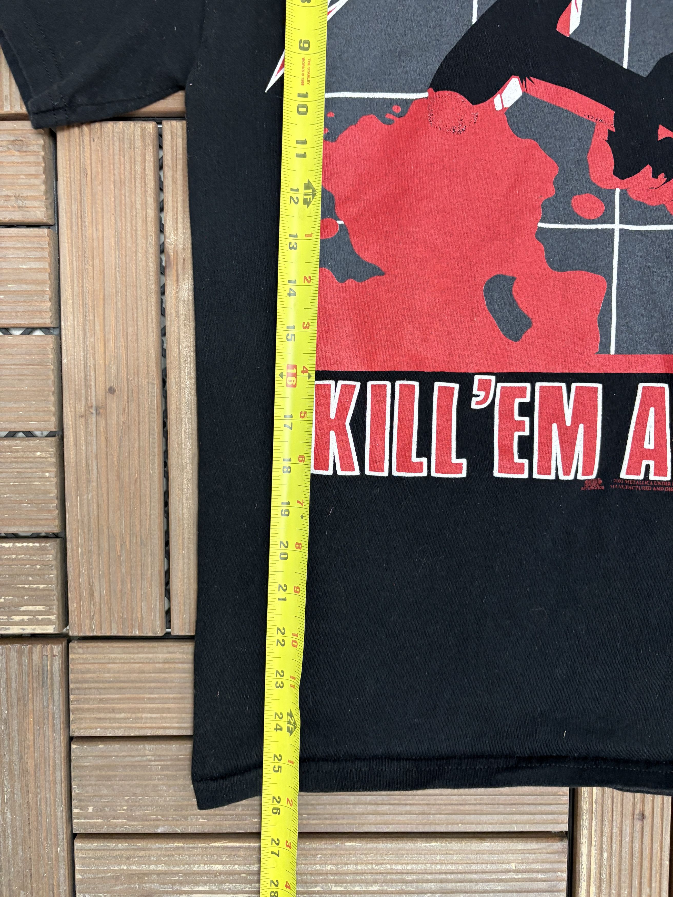 Vintage Metallica Kill 'Em All Vintage Black T-Shirt Tee Size US S / EU 44-46 / 1 - 9 Thumbnail
