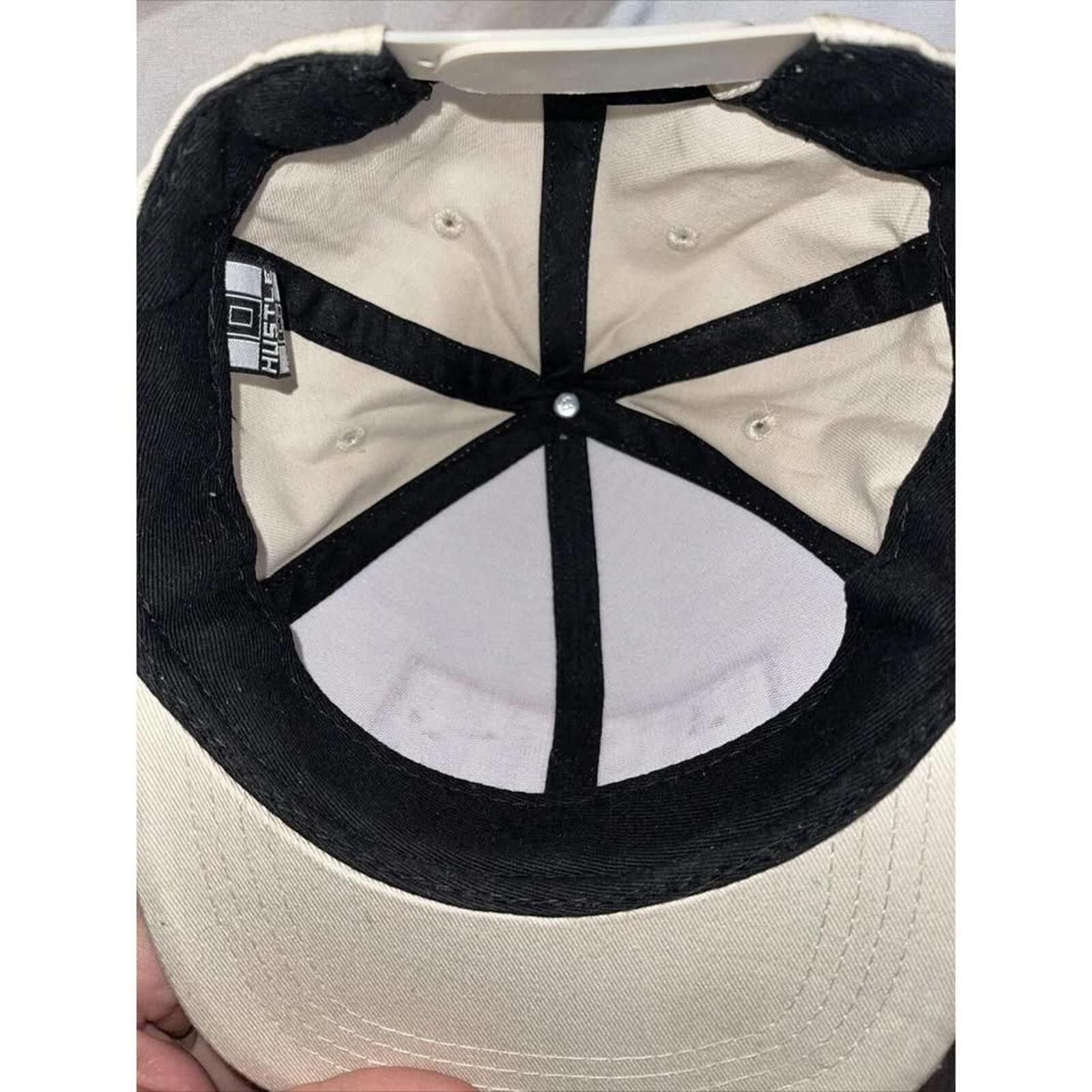 Other HUSTLE Adjustable Cap - Trendy Beige Snapback Hat Size ONE SIZE - 5 Thumbnail