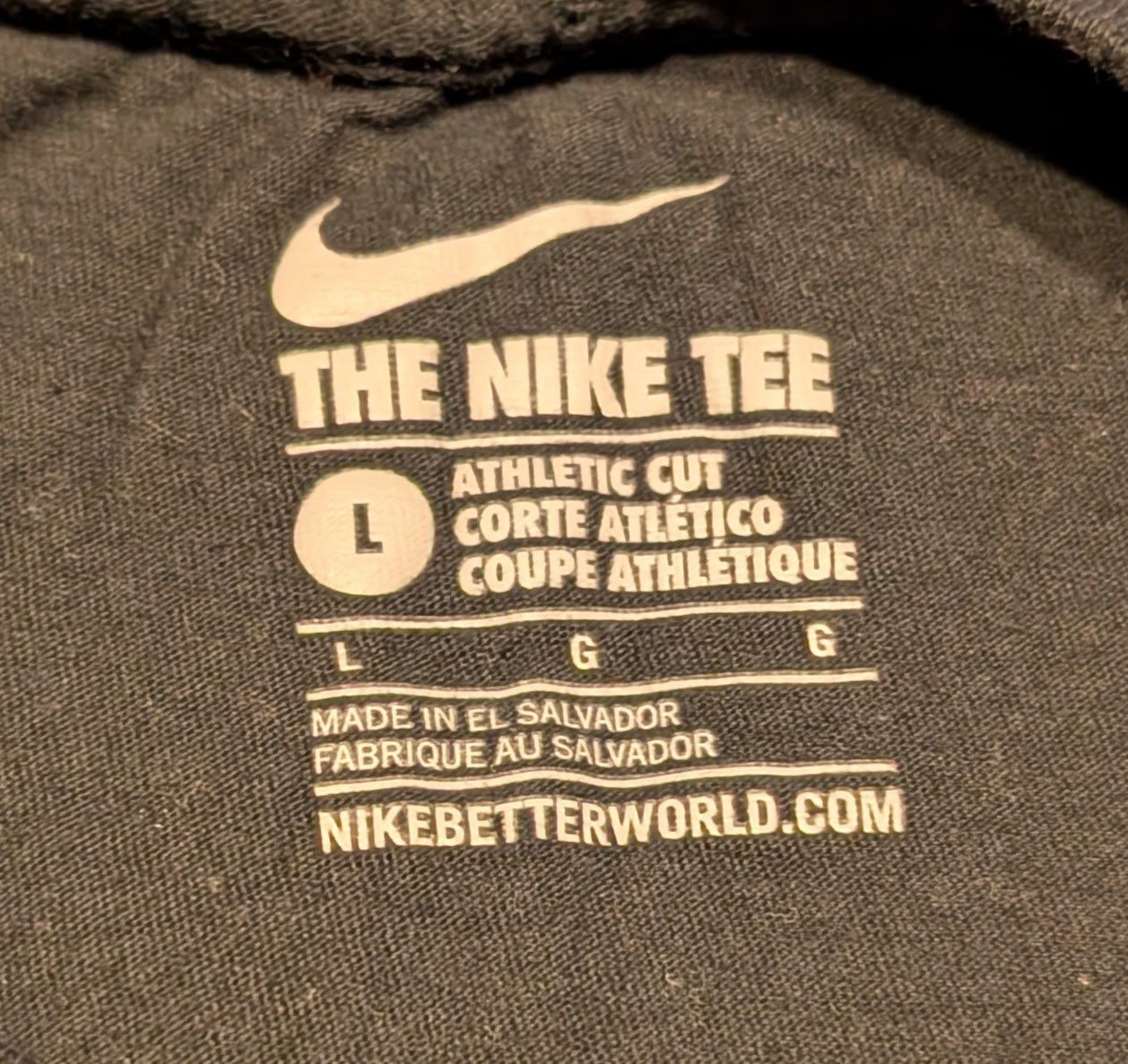 Nike Nike Air - Name Tag Tee (Black/Camo) Large Size US L / EU 52-54 / 3 - 3 Thumbnail