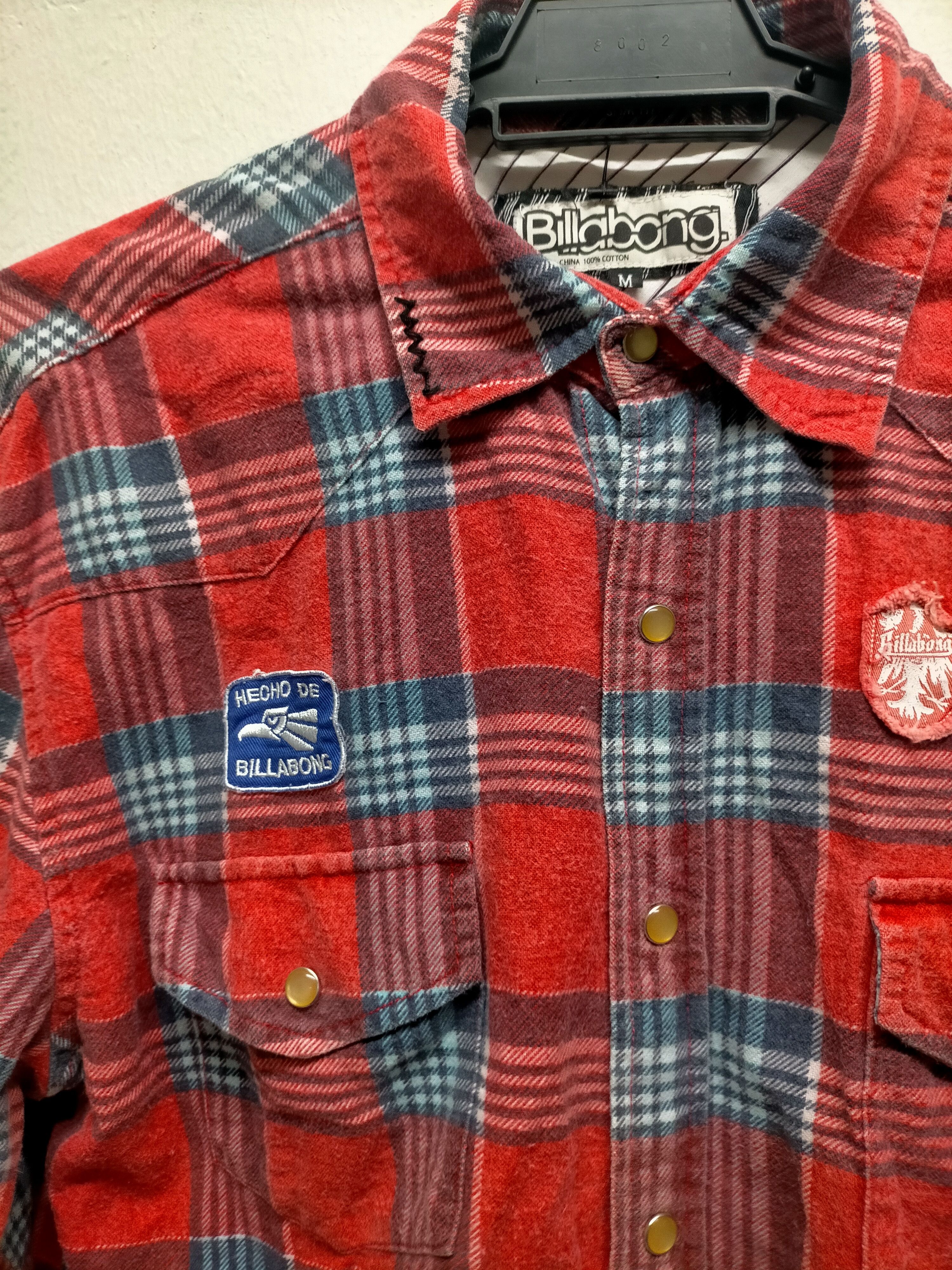 Billabong × Vintage Vintage Billabong Western Shirts Button Up Size US M / EU 48-50 / 2 - 5 Thumbnail