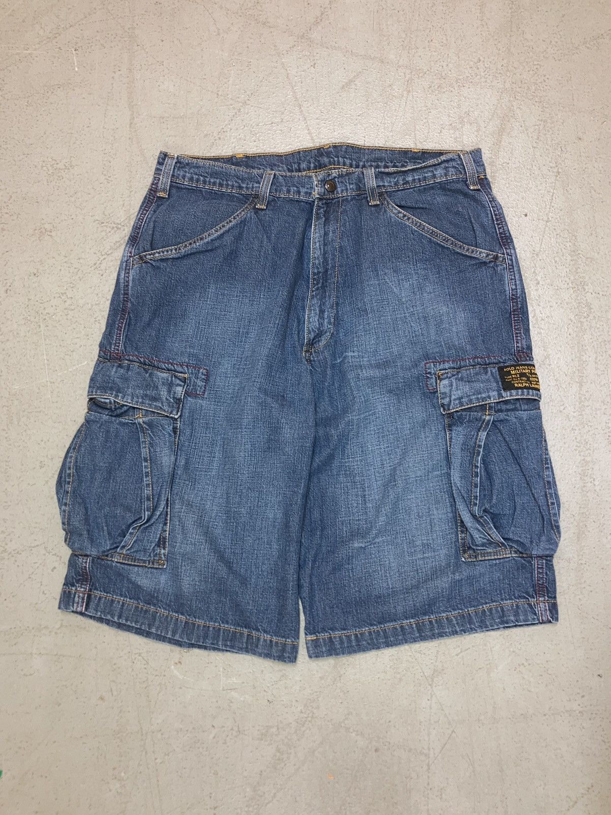 Polo Ralph Lauren Crazy Vintage Y2K Baggy Jorts JNCO Southpole Skater ...