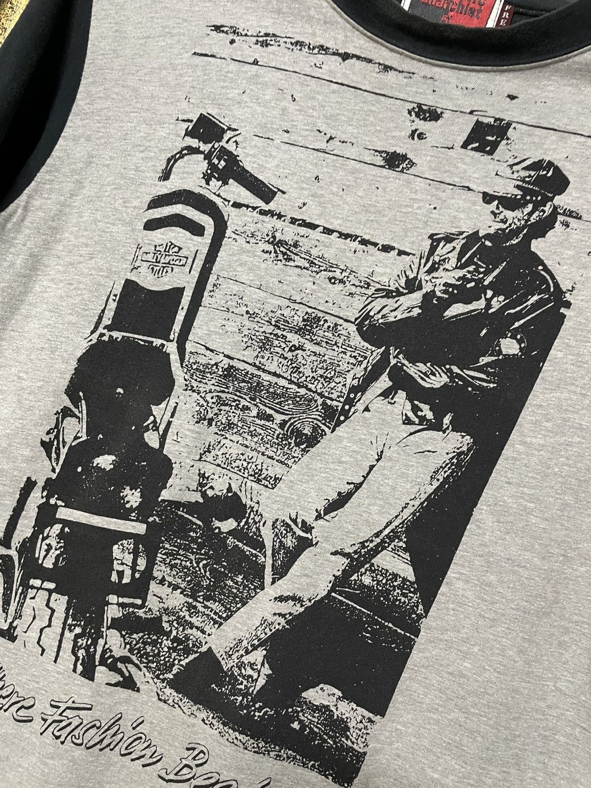 Vintage Vintage 1990s Designer Punk Ecstatic Anarchist Og Tshirt Size US M / EU 48-50 / 2 - 7 Thumbnail