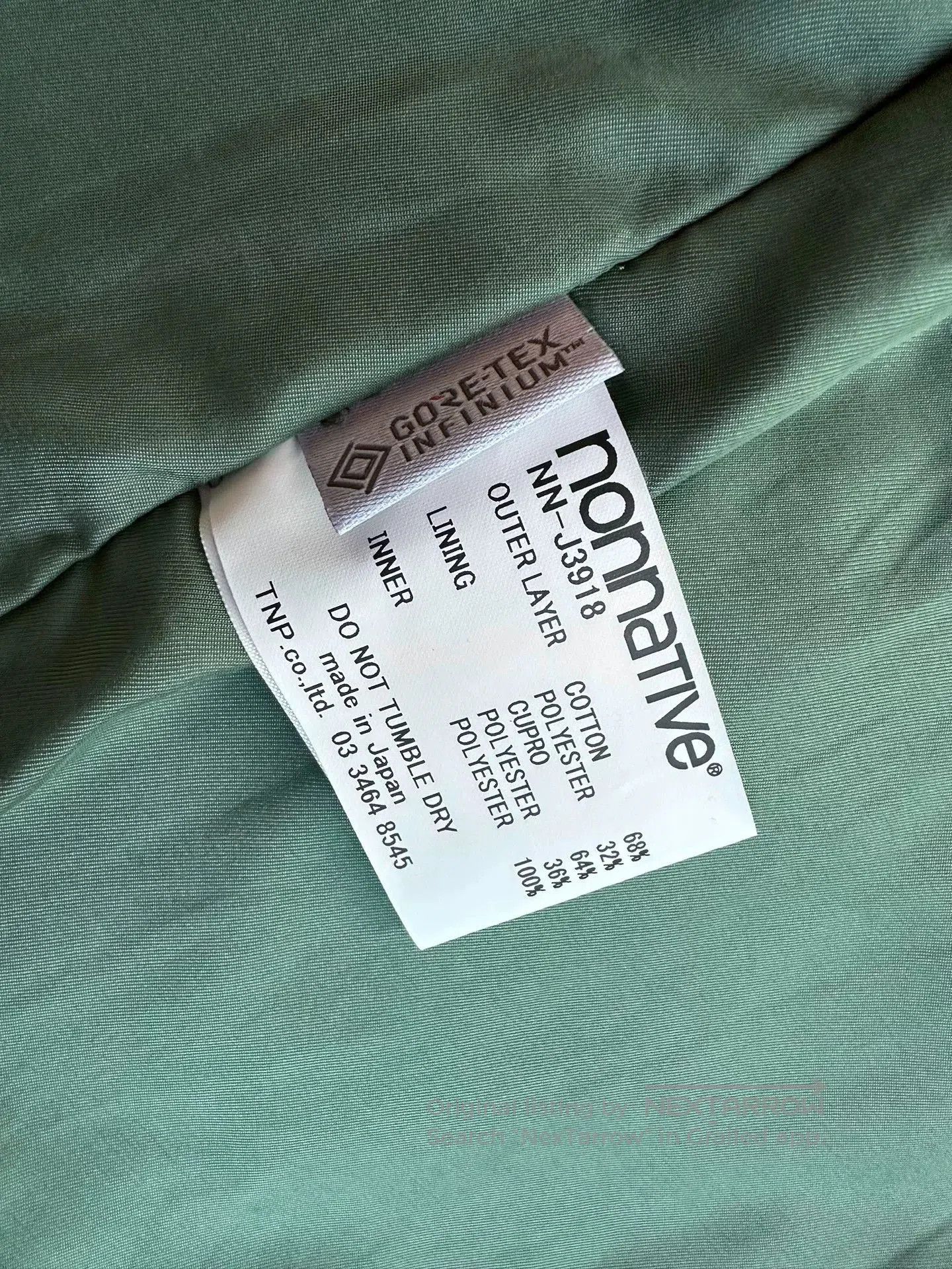 Nonnative nonnative gore-tex trooper military jacket. Size US M / EU 48-50 / 2 - 7 Thumbnail