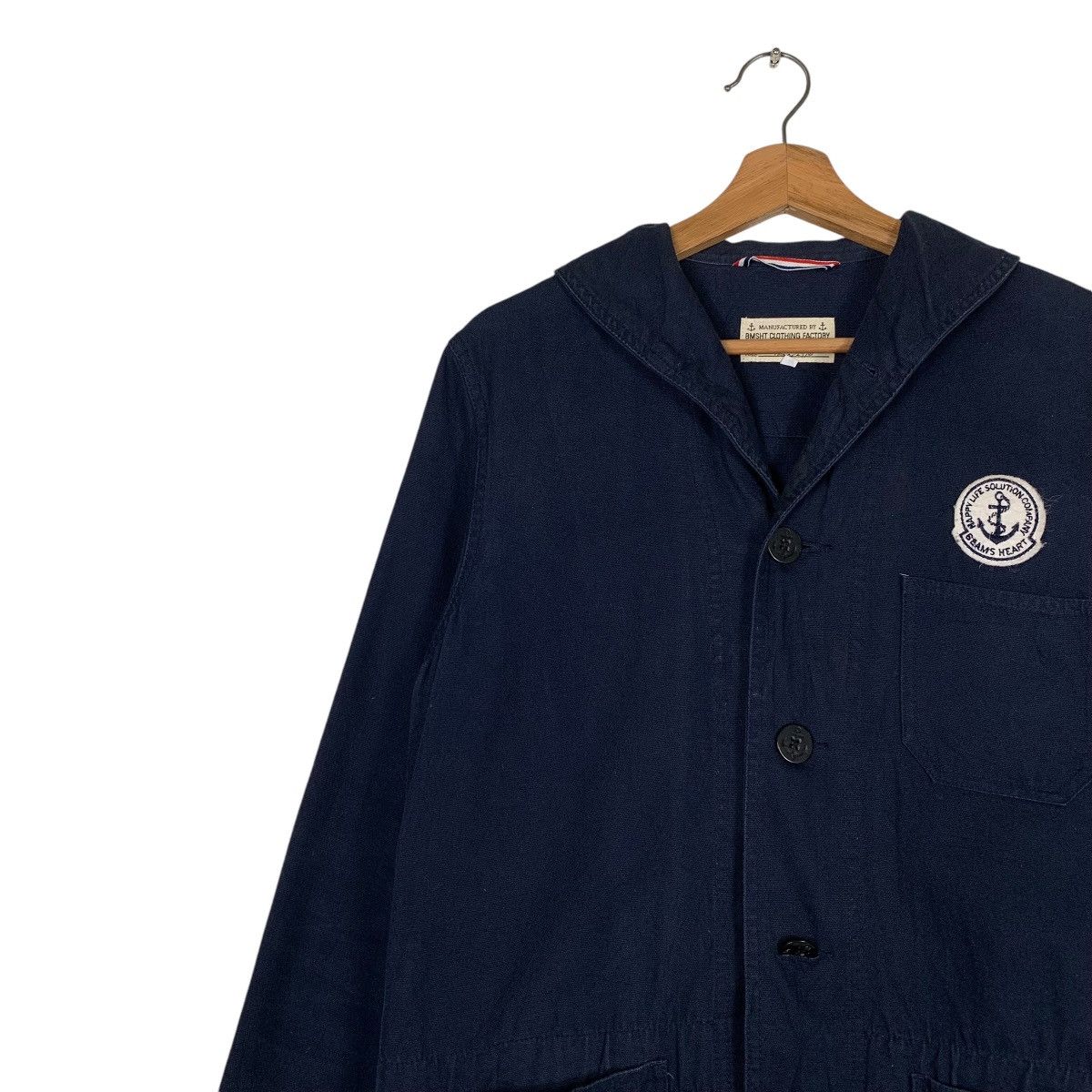 Beams Plus Vintage Beams Heart Chore Jacket Size US M / EU 48-50 / 2 - 6 Thumbnail