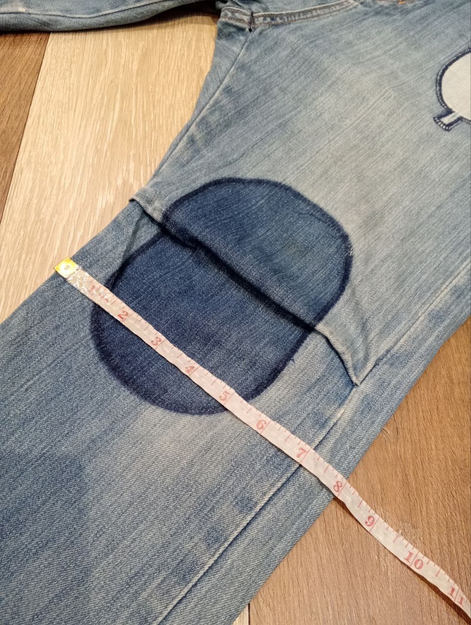Ne-Net NE-NET ISSEY MIYAKE DISTRESSED BLUE DENIM PANTS Size US 30 / EU 46 - 19 Thumbnail