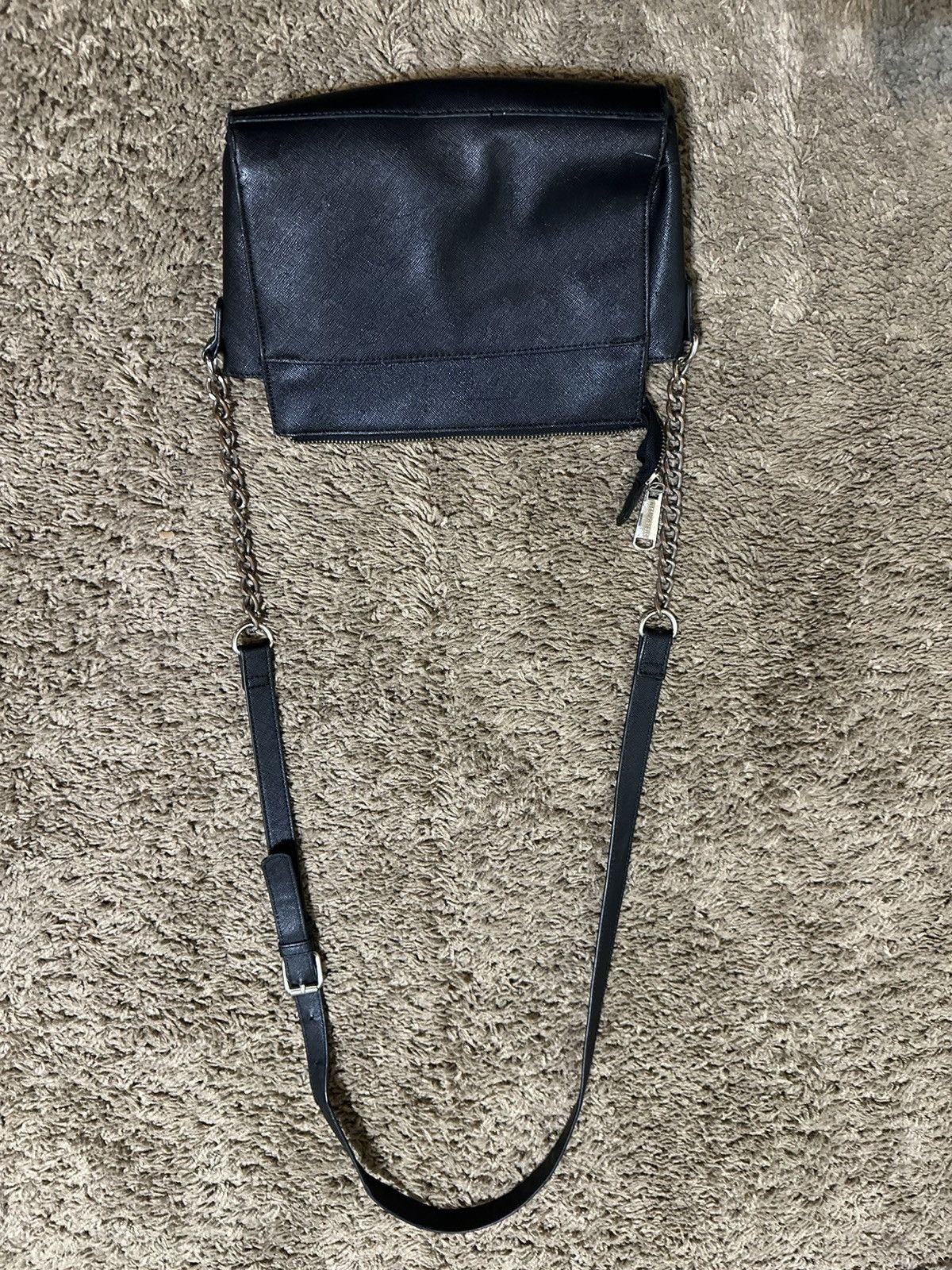 Steve Madden × Vintage Vintage Steve Madden “triple black” Crossbody bag 00s Size ONE SIZE - 4 Thumbnail