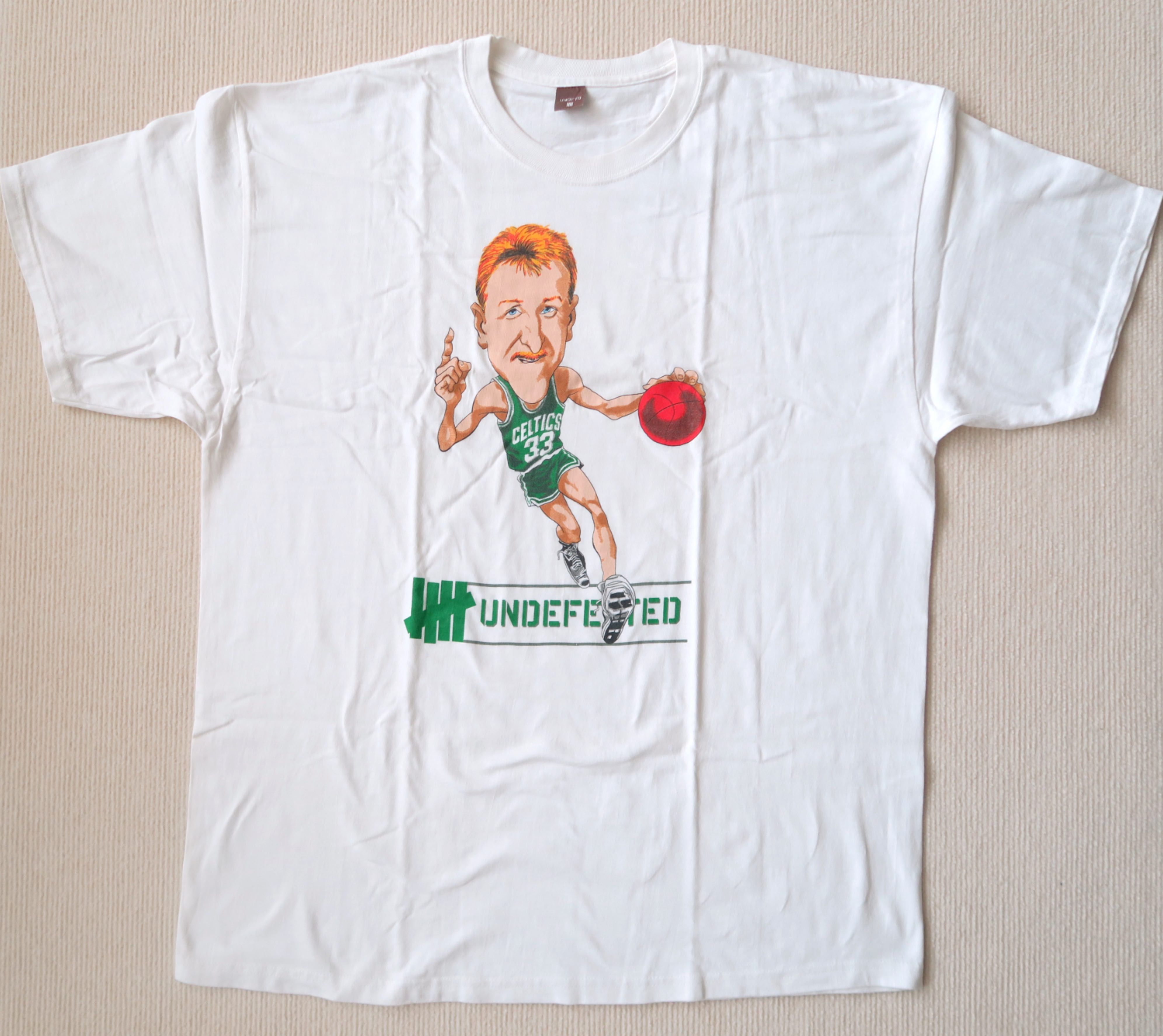 Undefeated Vintage Undefeated Larry Bird Print T-Shirt Size US XL / EU 56 / 4 - 6 Thumbnail