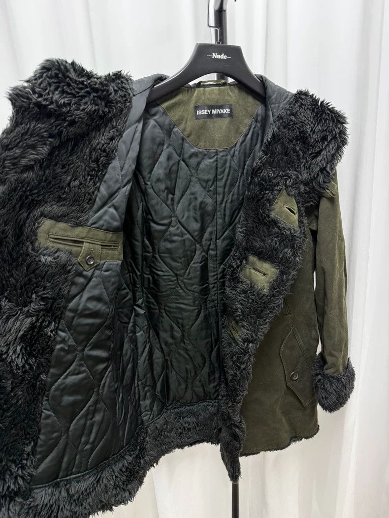 Issey Miyake Issey miyakeFur Collar Parka coat 2502-Nextarrow Size US M / EU 48-50 / 2 - 7 Thumbnail