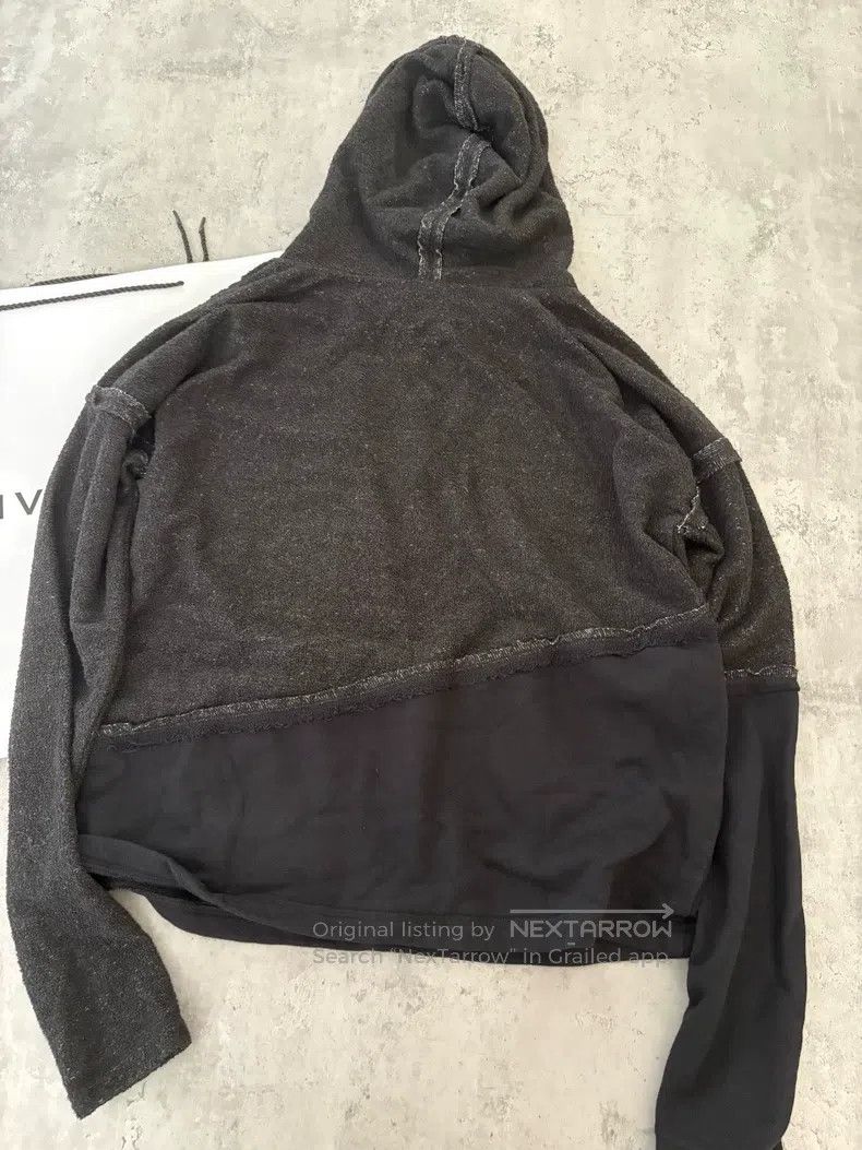Greg Lauren Greg Lauren Black Cotton Patchwork Sweatshirt Size US M / EU 48-50 / 2 - 5 Thumbnail