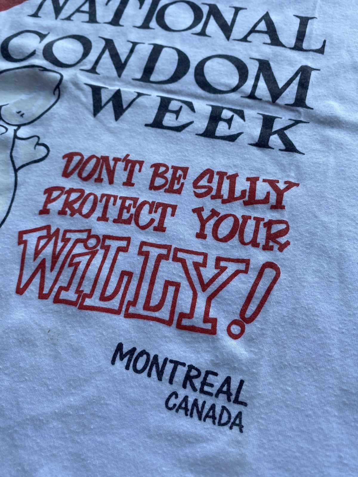 Other 🔗90s humor tank top NATIONAL CONDOM WEEK Joke shirt mens Size US M / EU 48-50 / 2 - 3 Thumbnail
