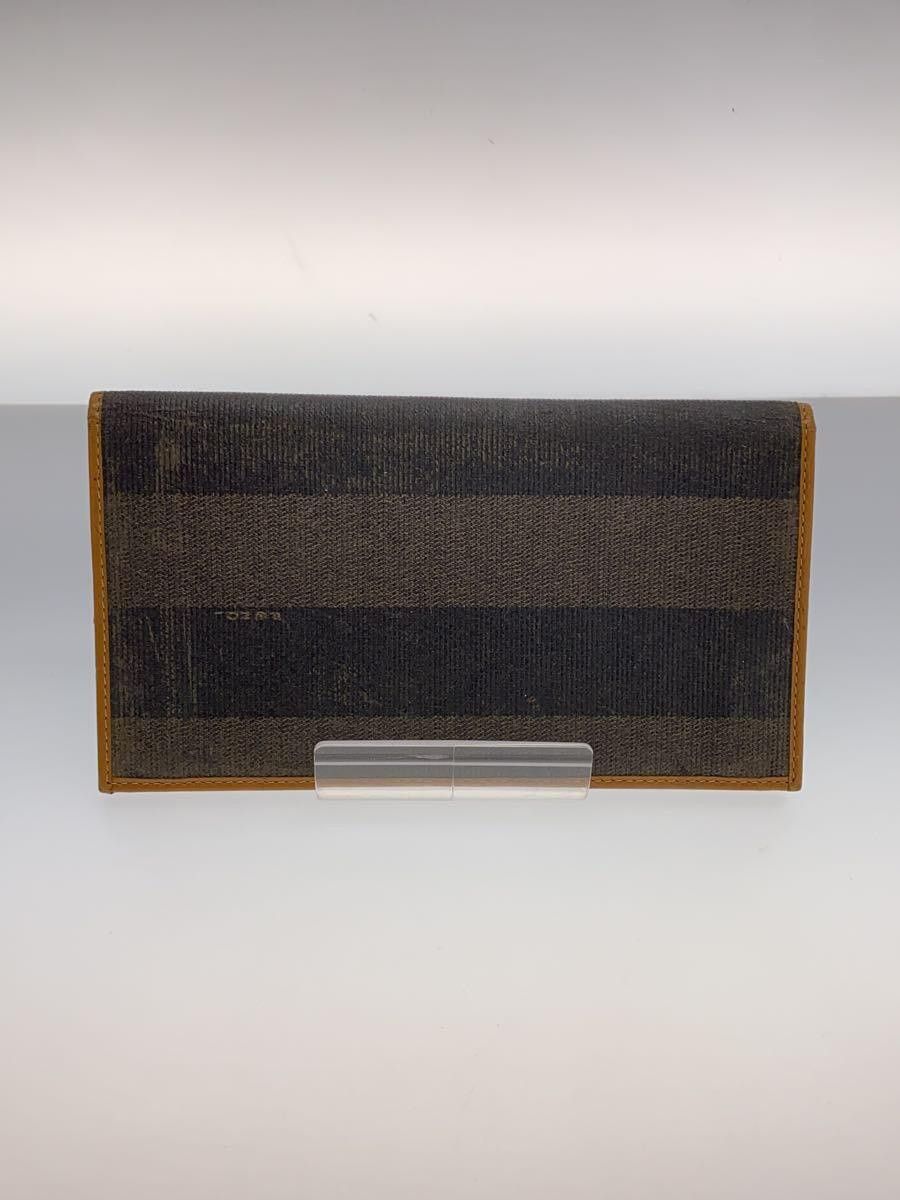 Fendi Fendi Leather Long Wallet Brown Size ONE SIZE - 1 Thumbnail