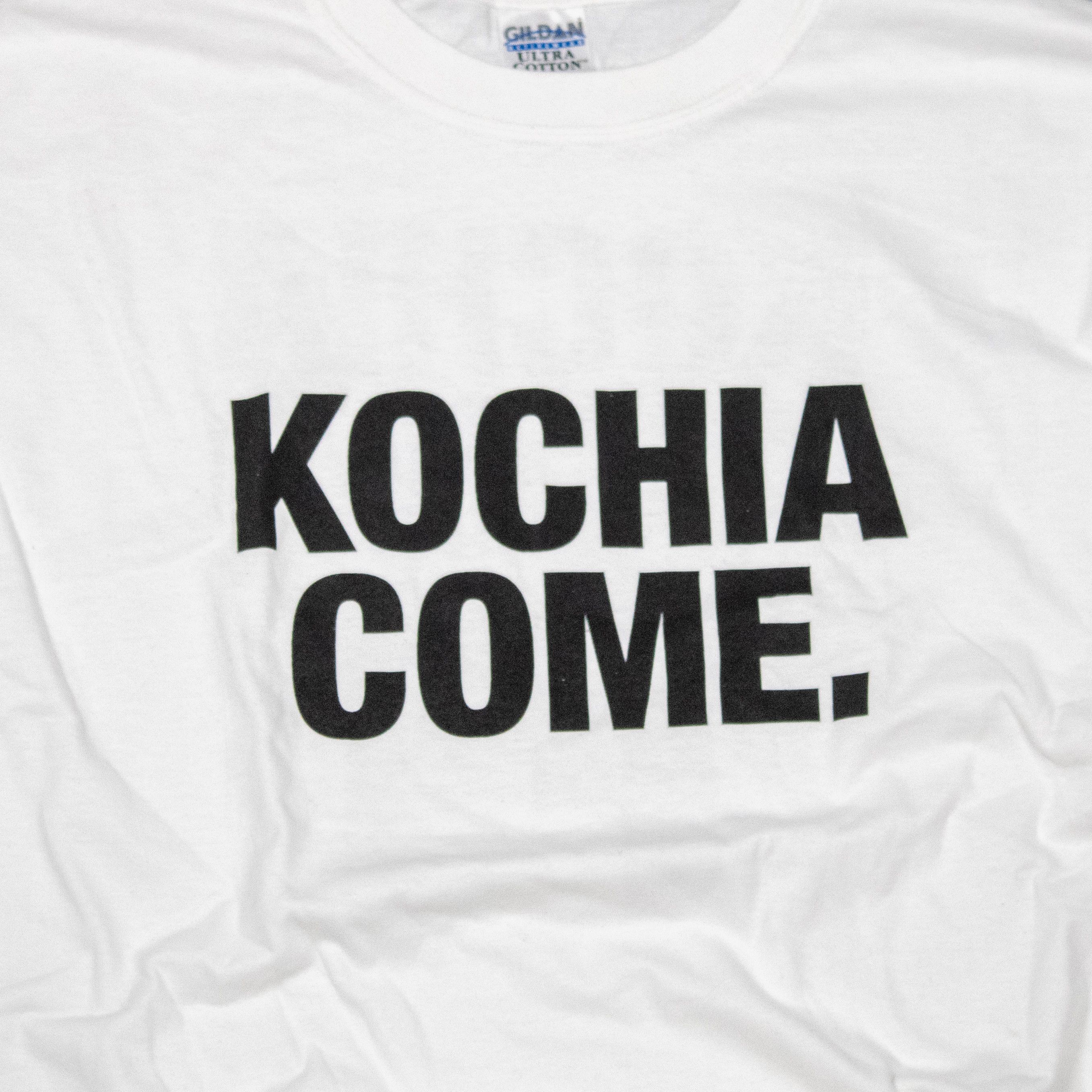 Gildan × Vintage Y2K 2000's Kochia Come Dyell Promo Double Stitch White Tee Size US L / EU 52-54 / 3 - 4 Thumbnail