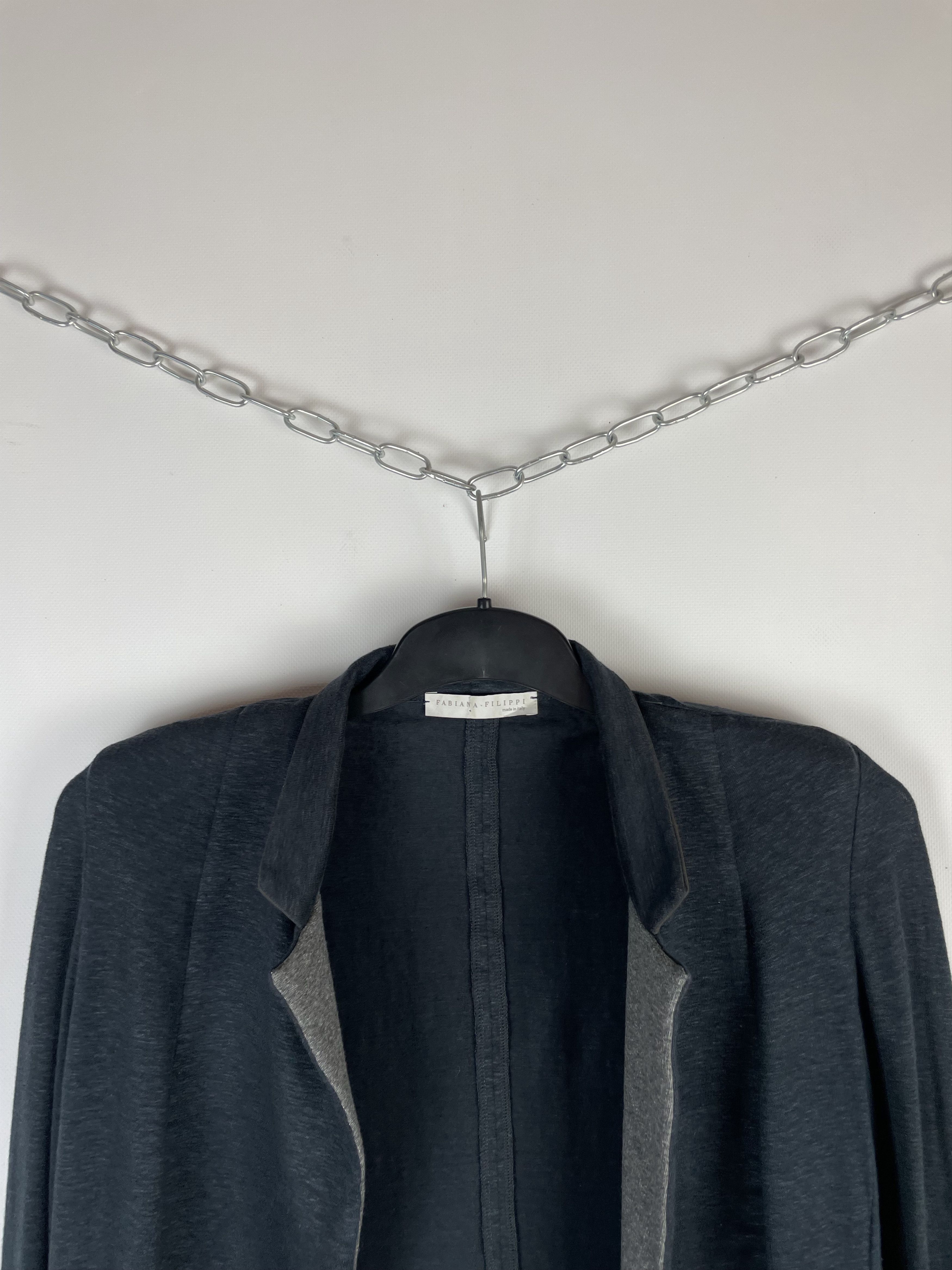 Fabiana Filippi Fabiana Filippi Blazer Jacket Size XL / US 12-14 / IT 48-50 - 3 Thumbnail