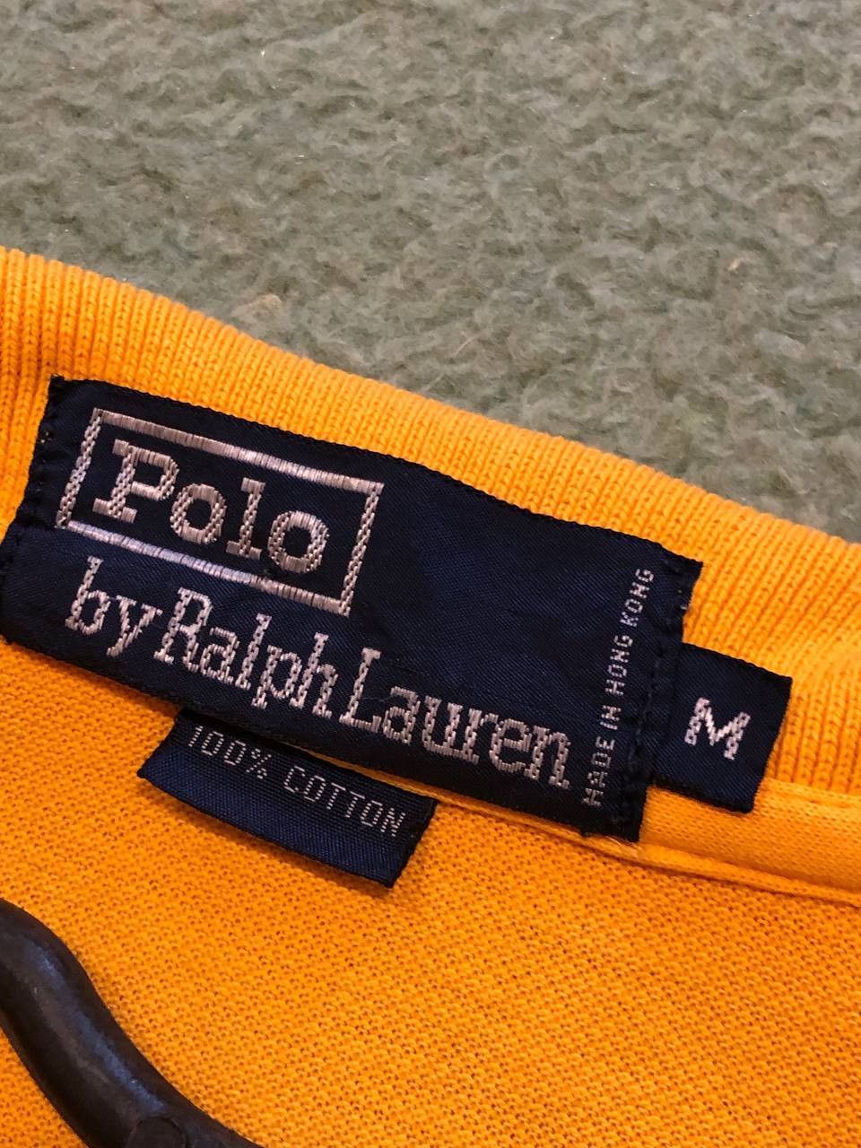 Polo Ralph Lauren Vintage Polo Ralph Lauren 100% Cotton Polo Size M Size US M / EU 48-50 / 2 - 2 Thumbnail