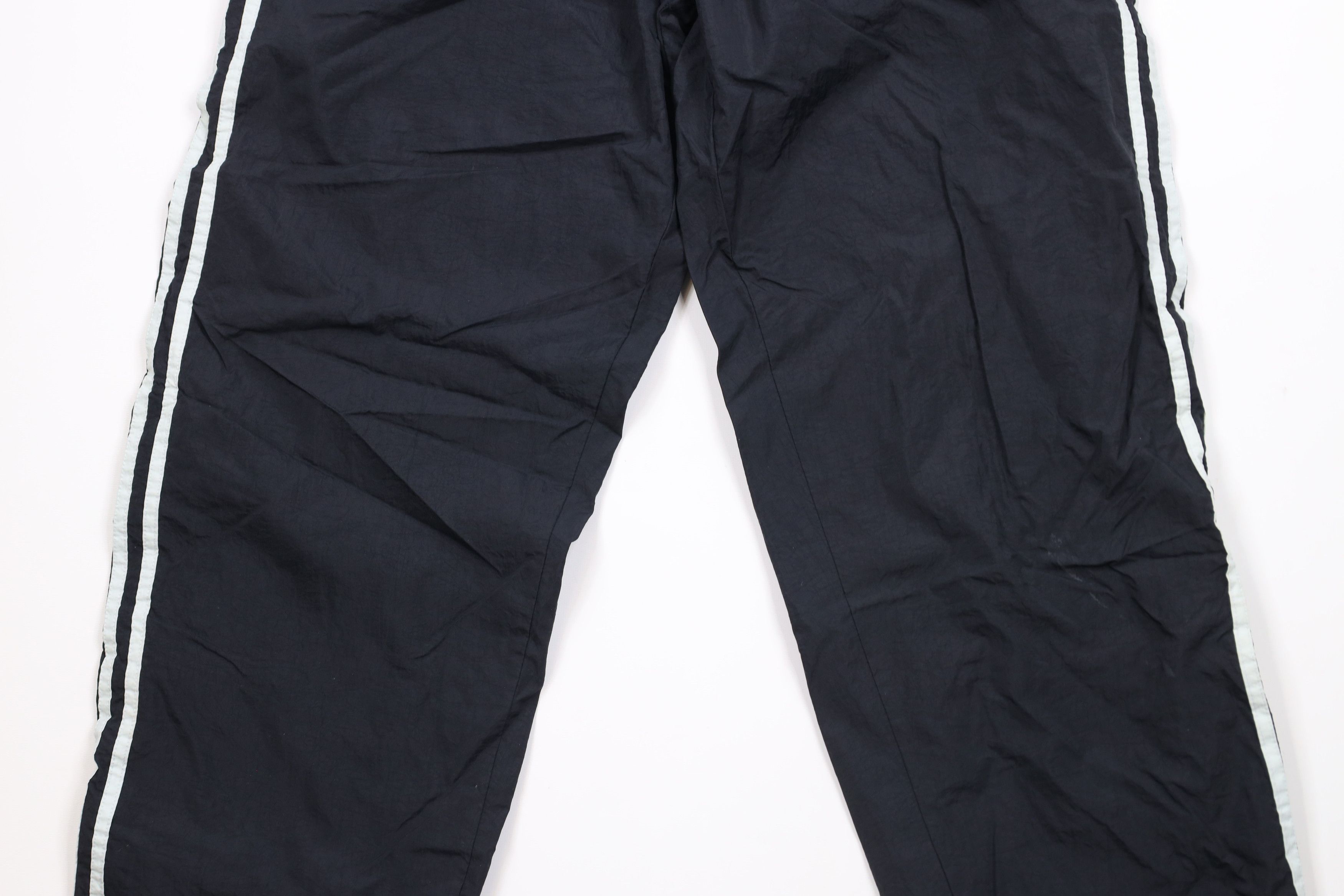 Adidas × Vintage Vintage 90s Adidas Striped Lined Windbreaker Joggers Pants Size 28" / US 6 / IT 42 - 3 Thumbnail