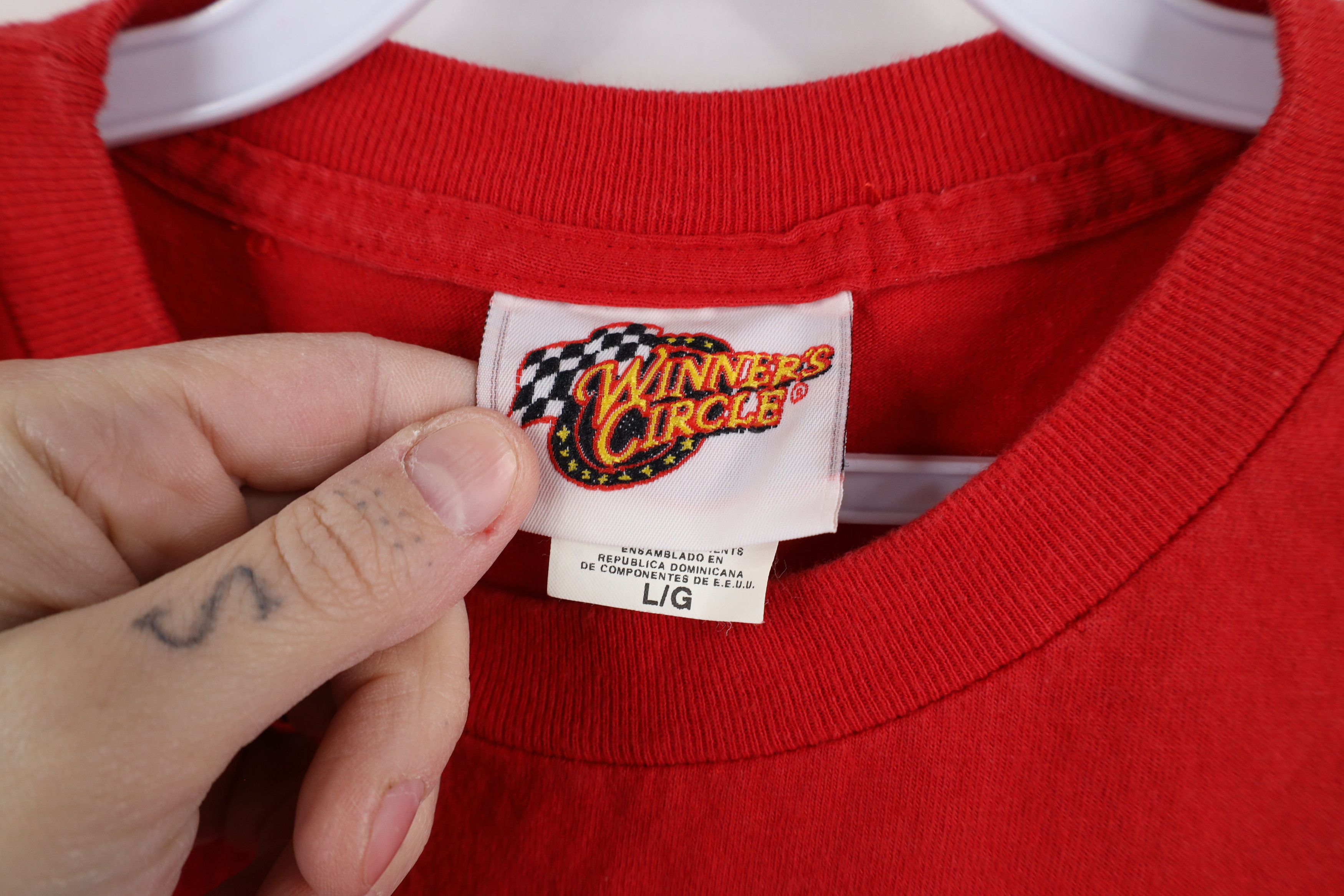 Vintage Vintage Y2K 2006 NASCAR Earnhardt Jr Budweiser T-Shirt Size US L / EU 52-54 / 3 - 8 Thumbnail