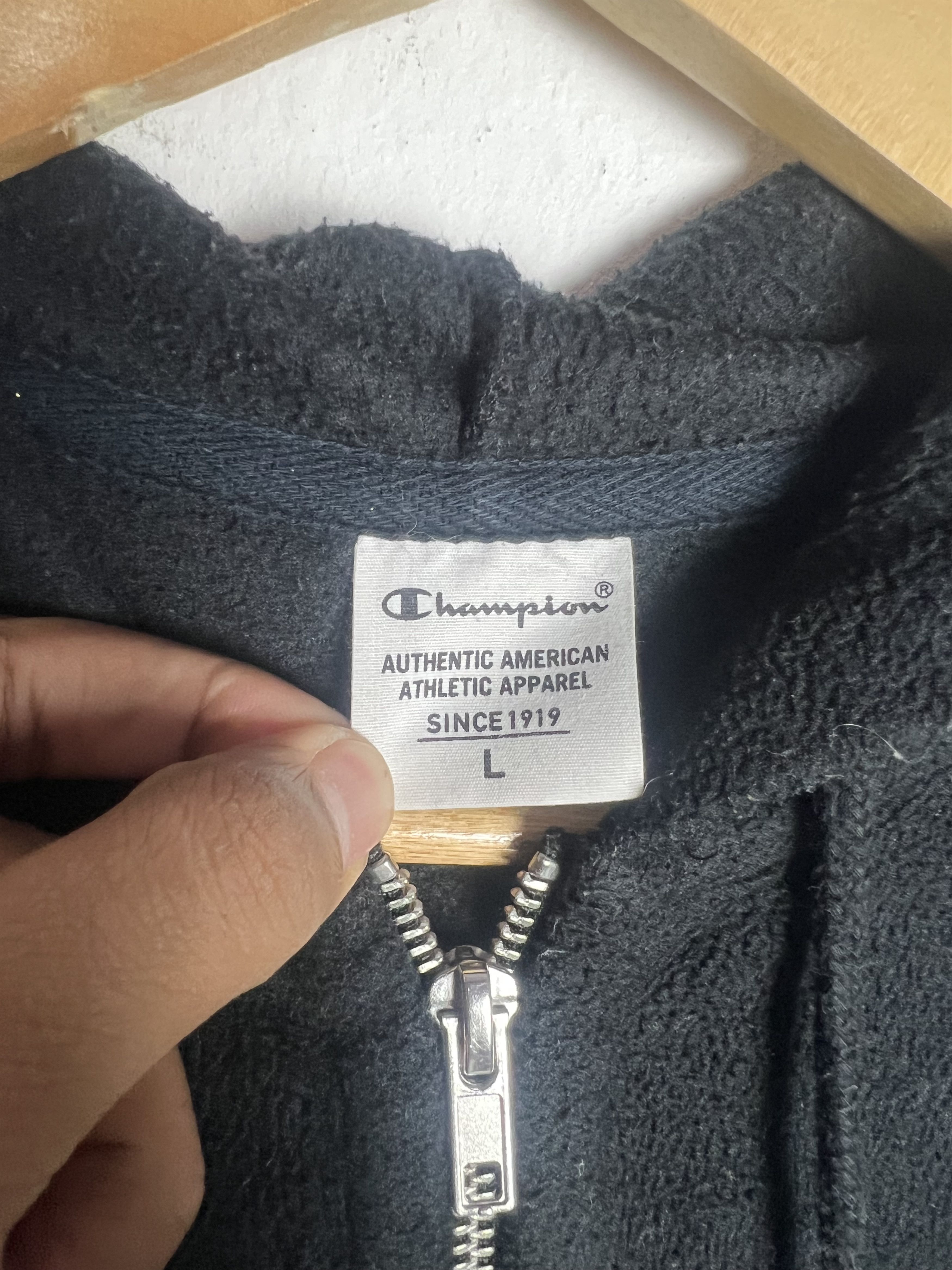 Champion Champion Full Zip Fleece Hoodie Size US L / EU 52-54 / 3 - 8 Thumbnail