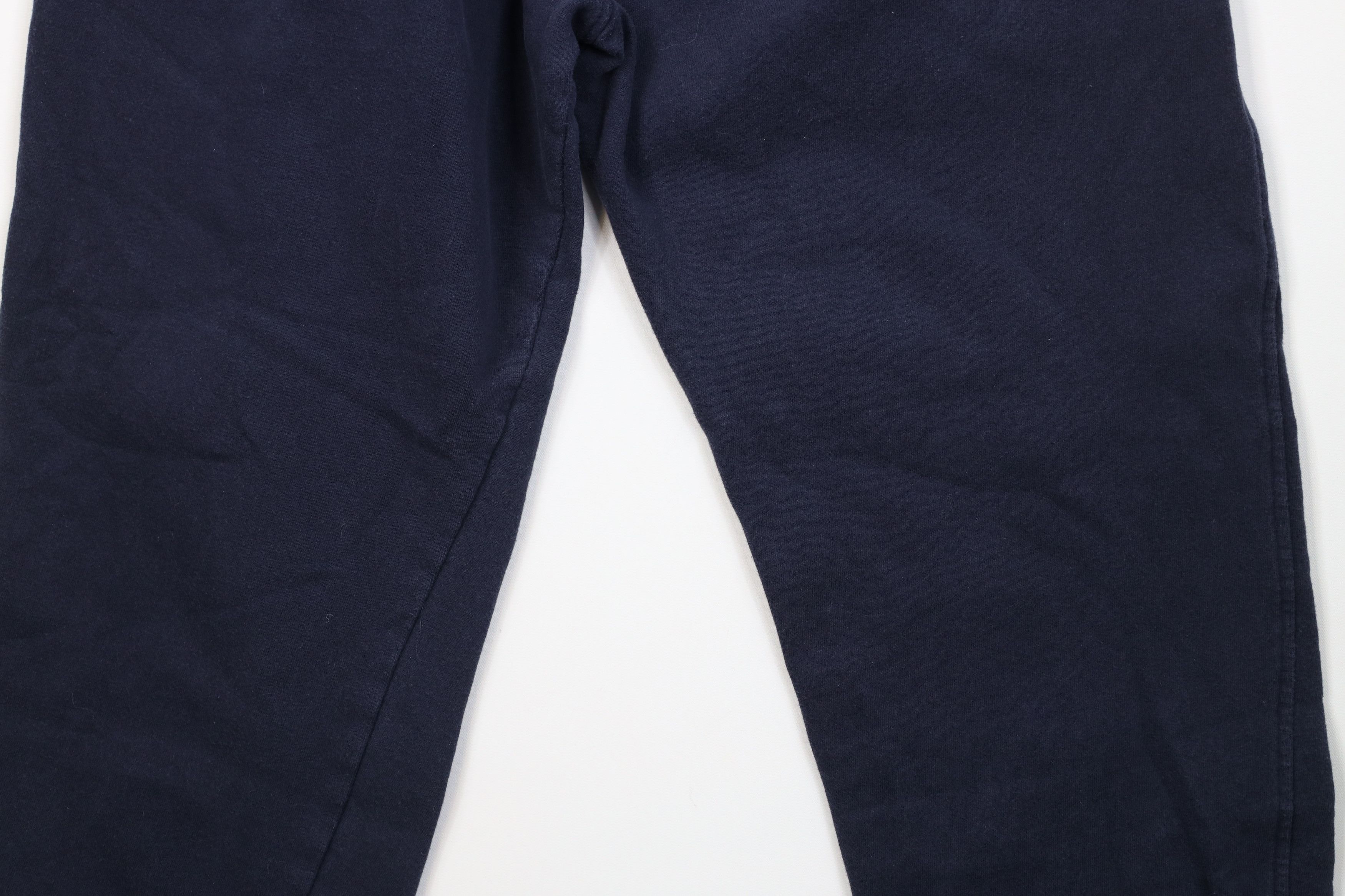 Vintage Vintage 90s Streetwear Wide Leg Sweatpants Pants Navy Blue Size US 32 / EU 48 - 12 Thumbnail