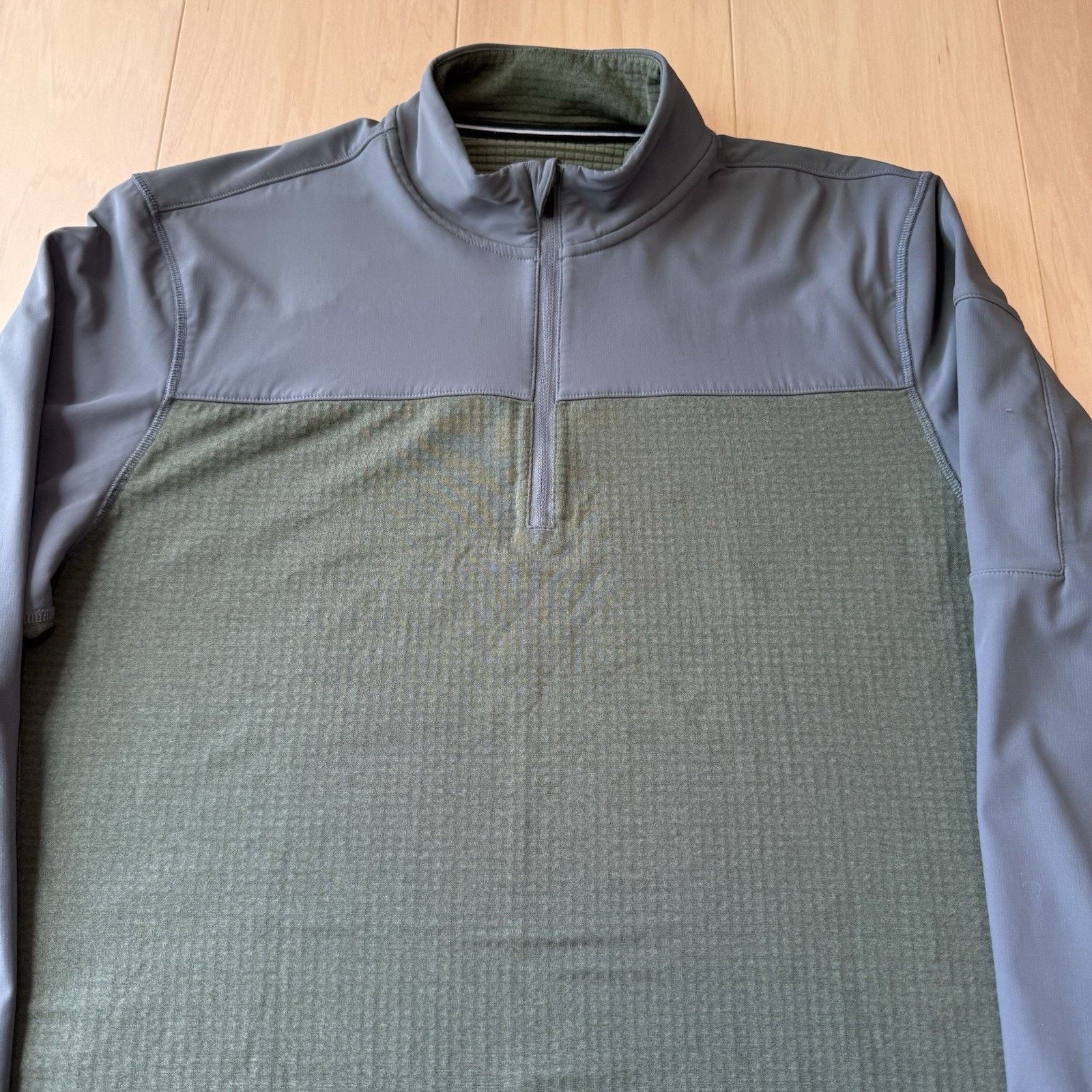 Ten Thousand Ten Thousand 1/4 Zip Pullover Large Green Gray Utility Size US L / EU 52-54 / 3 - 3 Thumbnail
