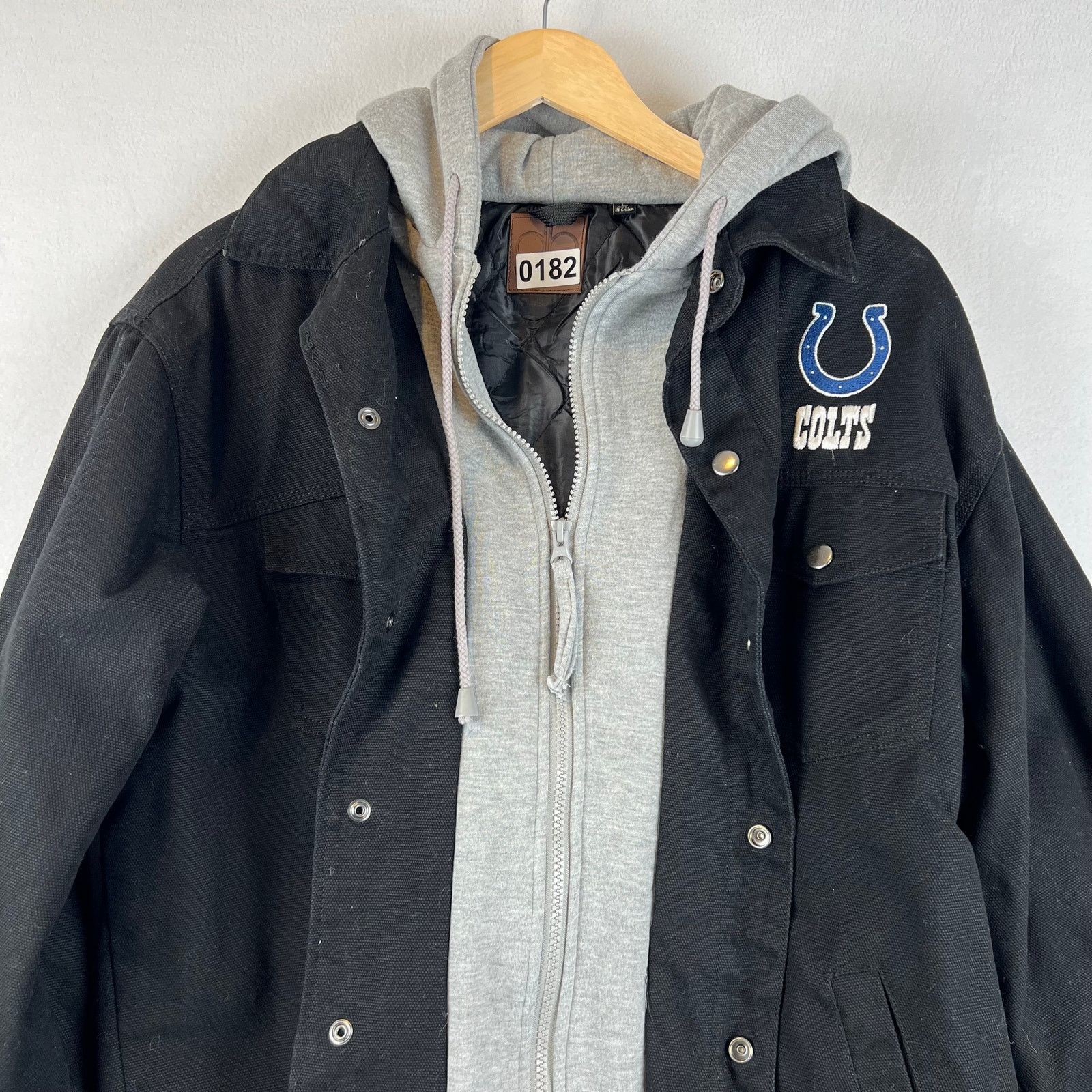 Other Indianapolis Colts Jacket Mens Large DB Workwear Utility Size US L / EU 52-54 / 3 - 13 Thumbnail