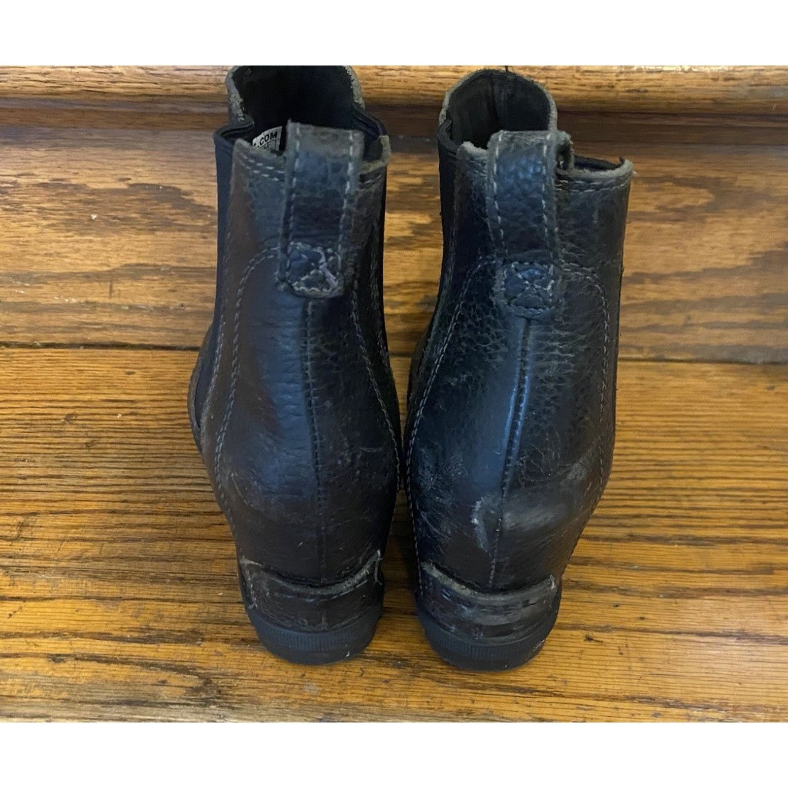 SOREL Sorel Boots Womens 9 Joan of Arctic II Black Leather Wedge Size US 9 / IT 39 - 5 Thumbnail