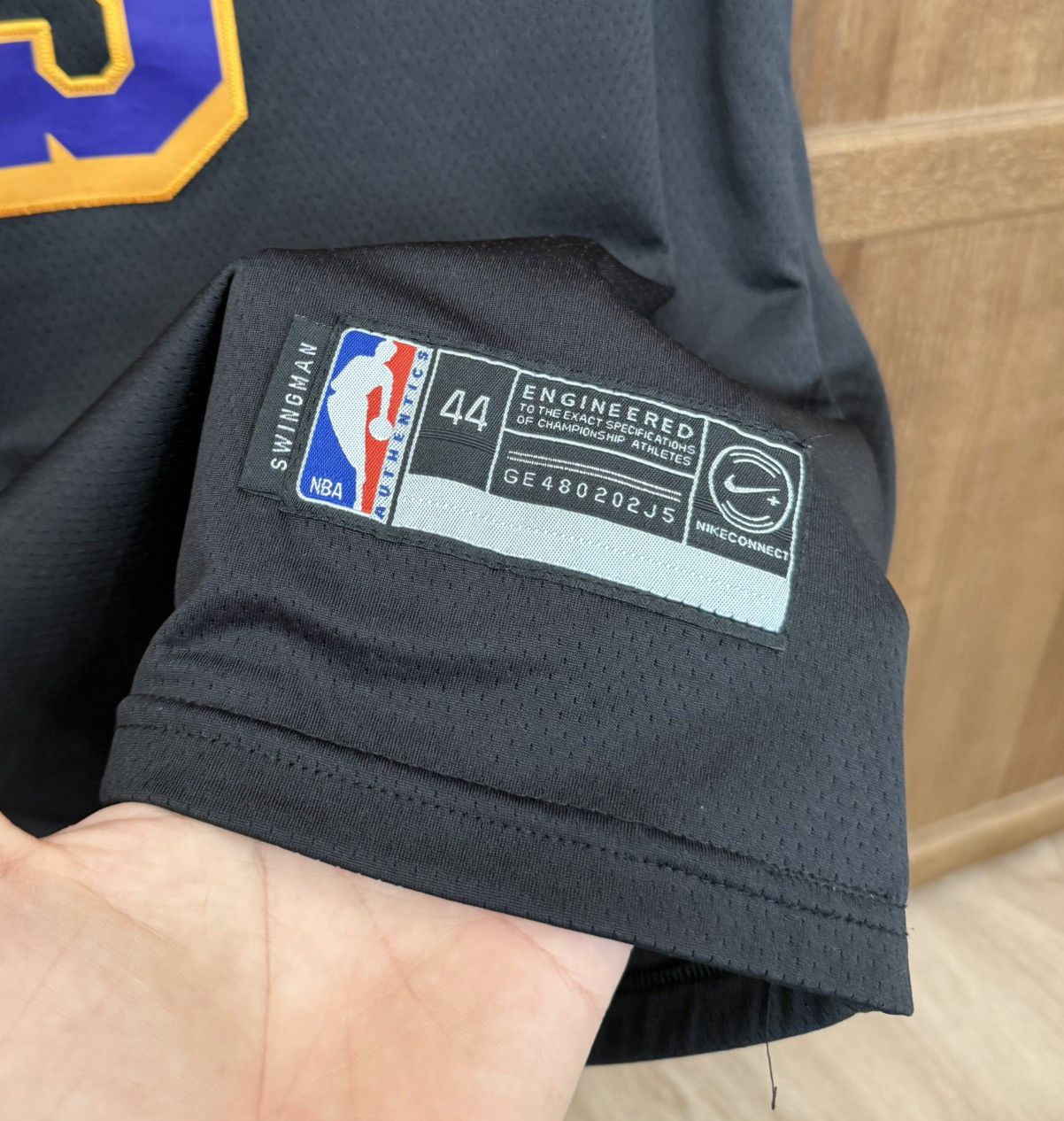 Nike Nike NBA Lakers Anthony Davis #3 Swingman Black Jersey Size US M / EU 48-50 / 2 - 3 Thumbnail