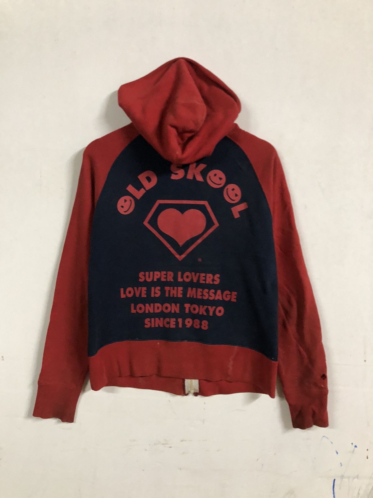 Japanese Brand × Vintage Vintage Y2K superlovers Sweater Hoodie Size US M / EU 48-50 / 2 - 2 Thumbnail