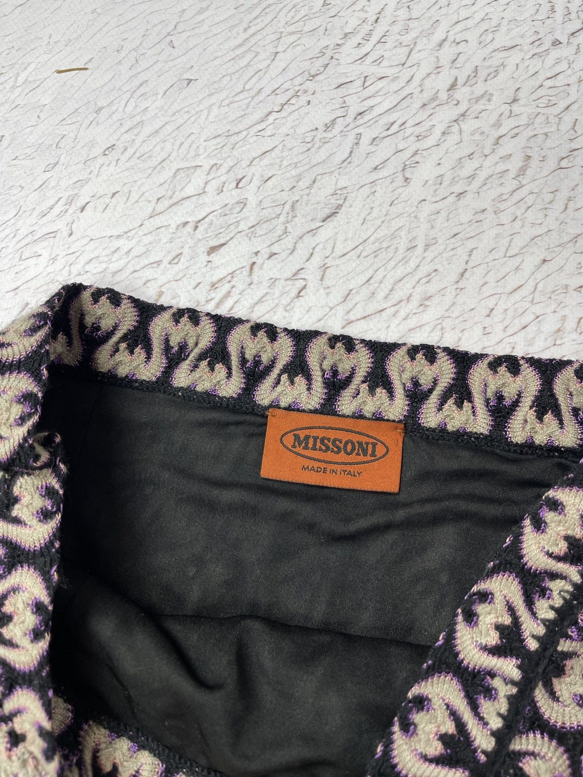 Missoni Missoni multilogo wool cashmere angora midi skirt size S Size 27" / US 4 / IT 40 - 7 Thumbnail