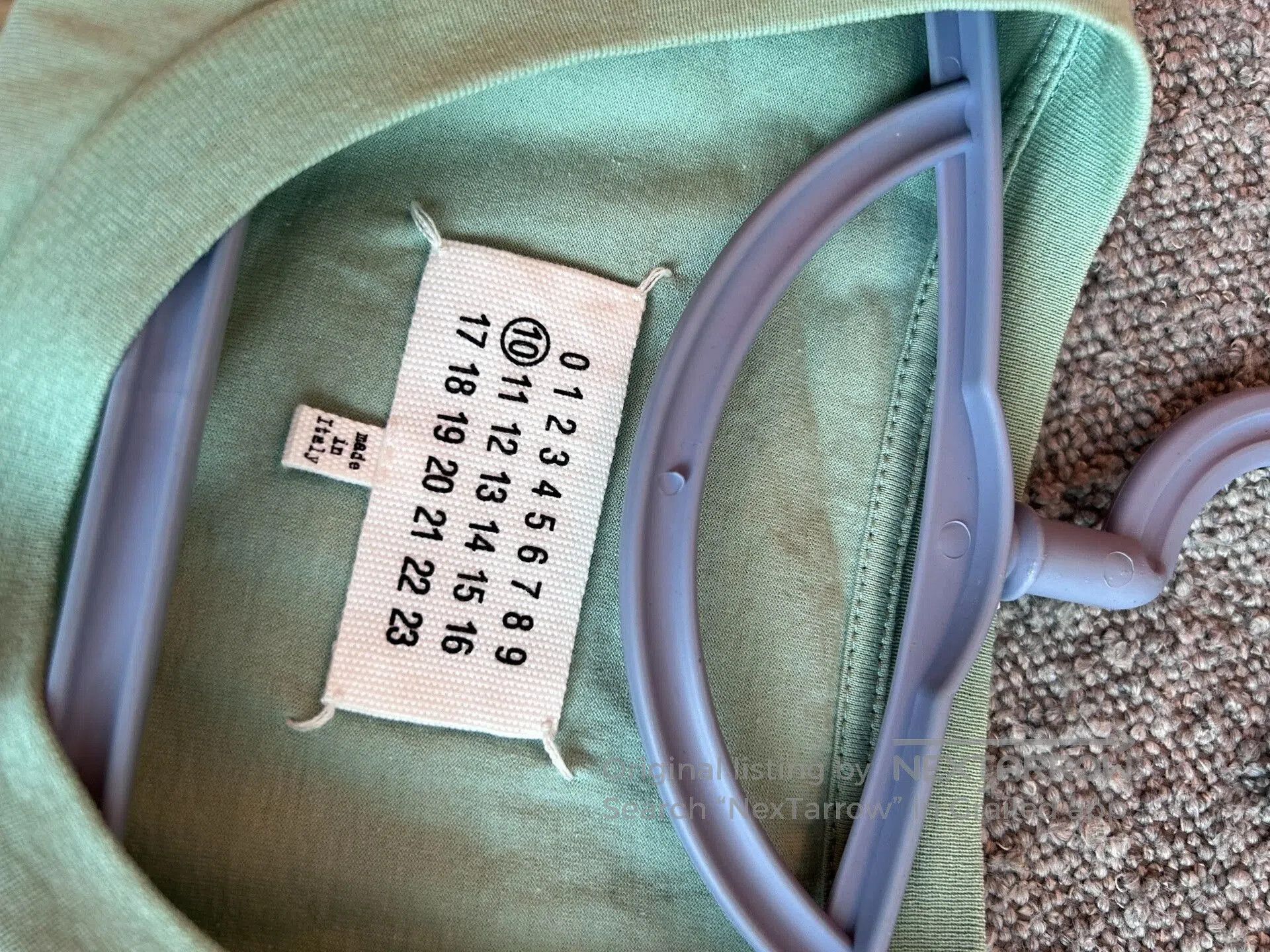 Maison Margiela Maison Margiela Mint Green T. Size US M / EU 48-50 / 2 - 3 Thumbnail