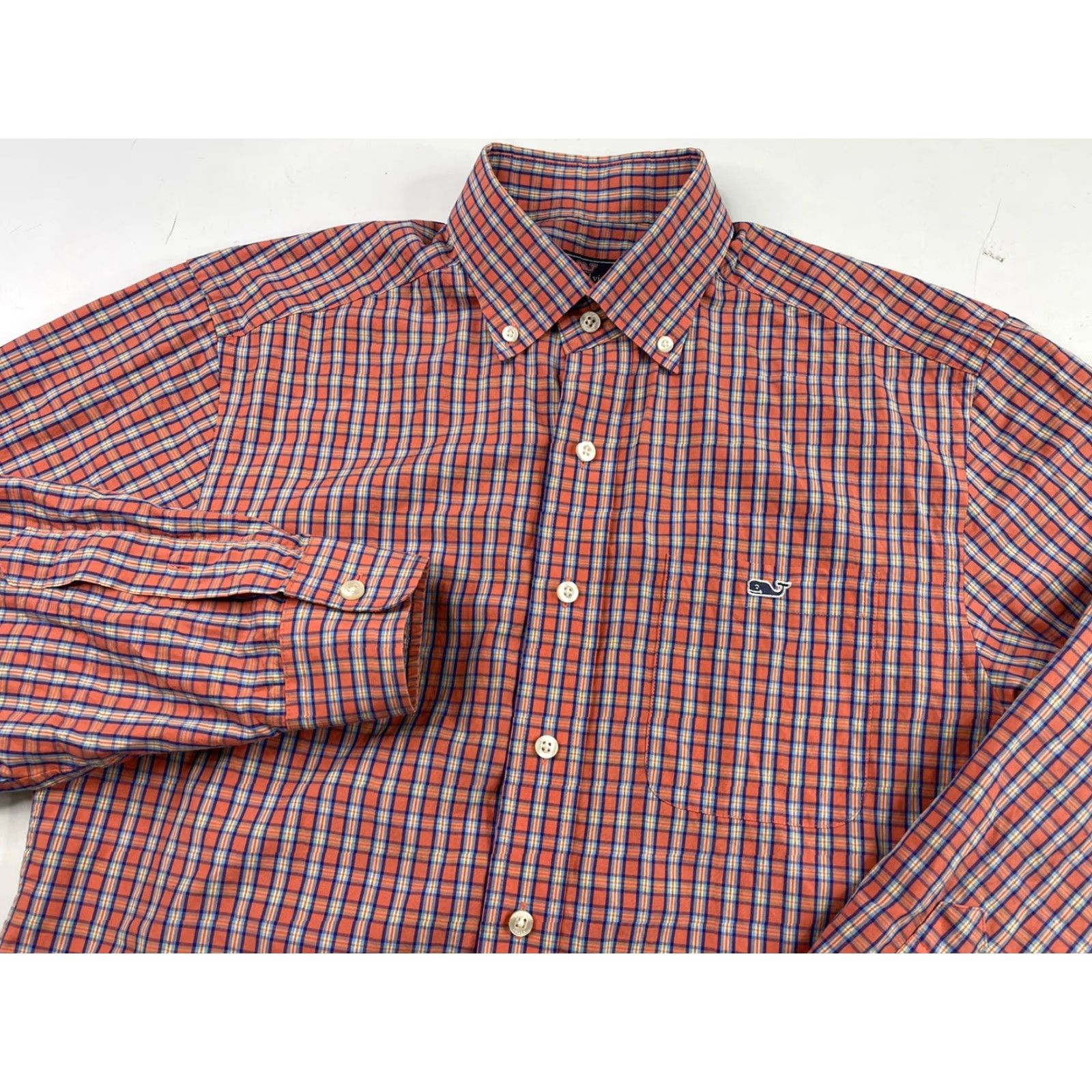 Vineyard Vines VINEYARD VINES Tucker Shirt Plaid Button Down Long Sleeve Mens Size Small Size US S / EU 44-46 / 1 - 2 Thumbnail