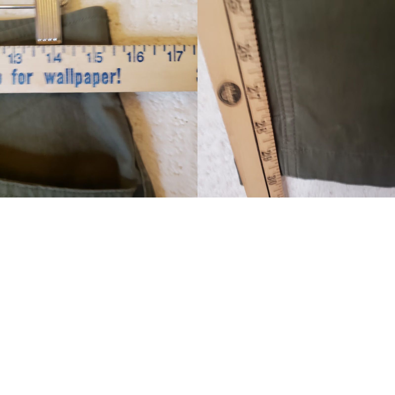 Olive Alaskan HardGear by Duluth Trading Co. Women's Hiking Work Pants Sz 8 REG Olive Vintage Olive Straight Pant Womens Size 30" / US 8 / IT 44 - 10 Thumbnail