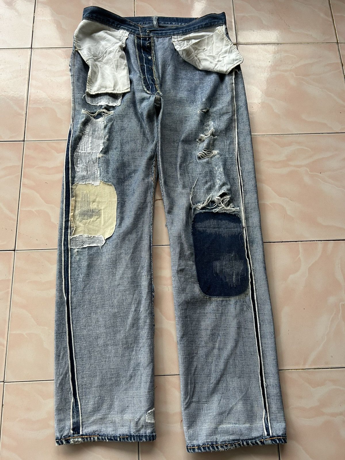 Levi's Vintage 60’s Levi’s 501 Big E #16 Selvedge Jean Size US 34 / EU 50 - 3 Thumbnail