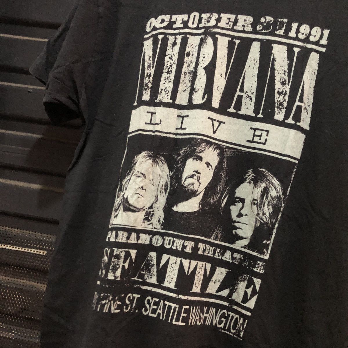 Band Tees × Nirvana Nirvana Live Paramount Theatee Size US L / EU 52-54 / 3 - 2 Thumbnail