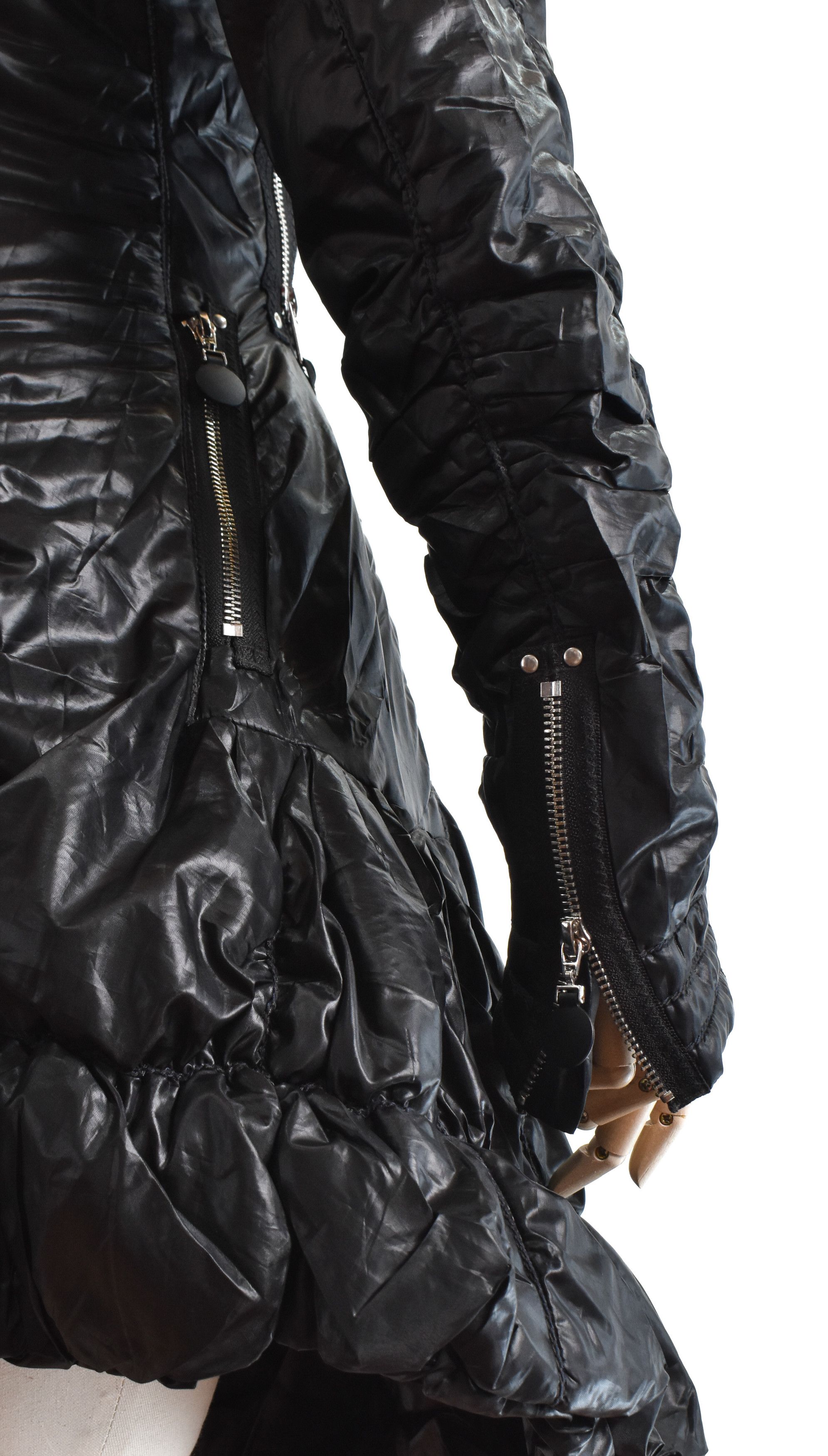 Other HIGH USE Ruffles Bell Jacket Snaps Zippers Lagenlook Size L / US 10 / IT 46 - 7 Thumbnail