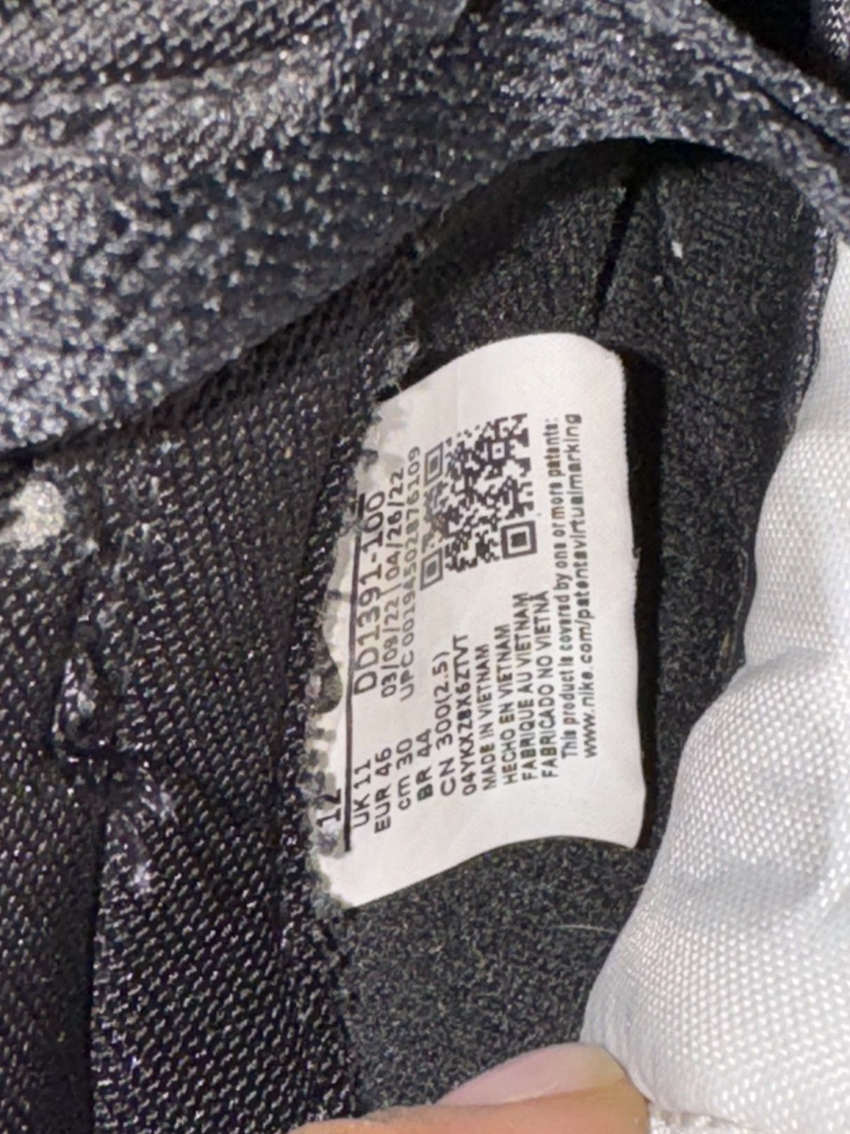 Nike Nike Dunk Low ‘Panda’ Size US 12 / EU 45 - 3 Thumbnail