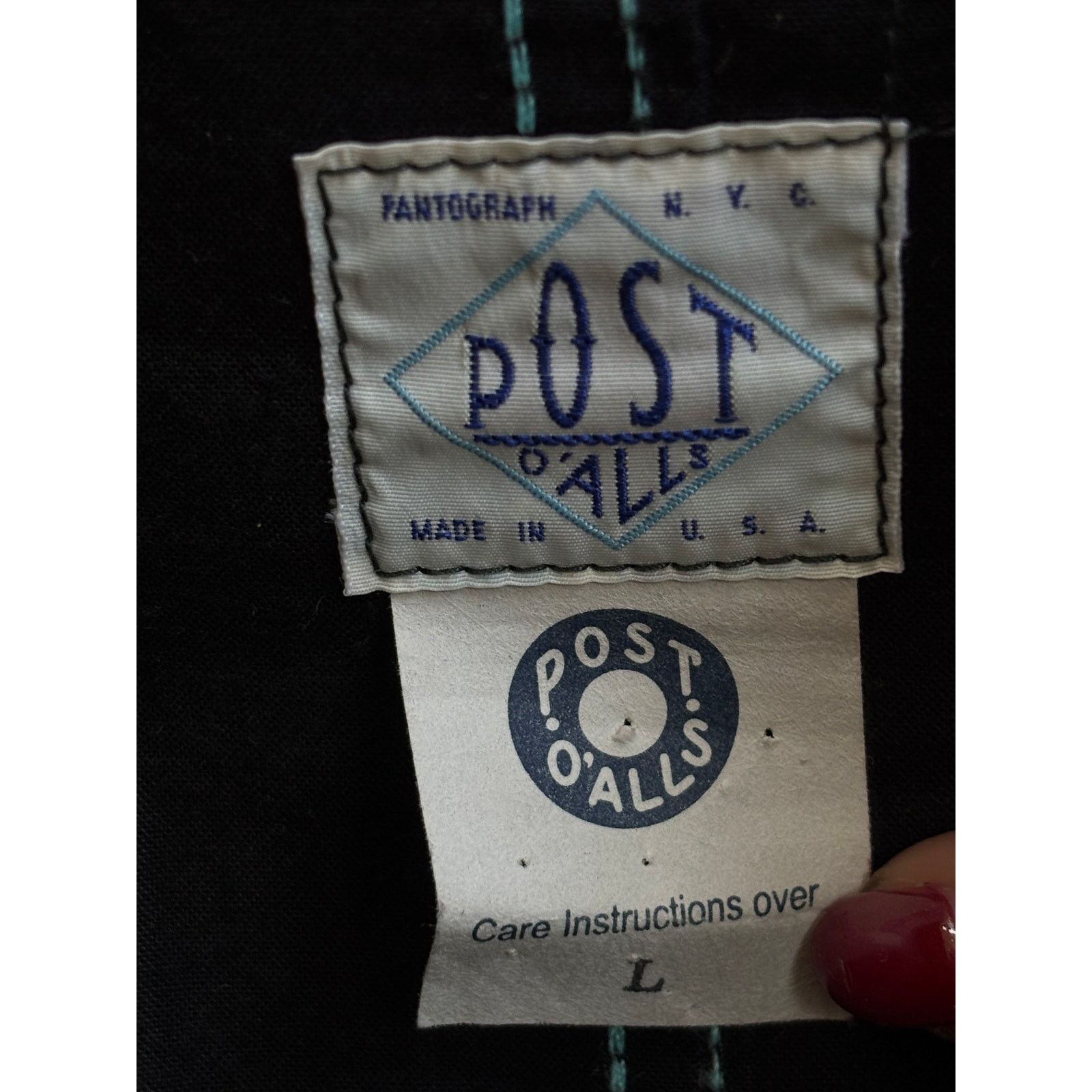 Post Overalls POST O’ALLS Blackwatch Plaid Chore Jacket Size L-Made in USA Size US L / EU 52-54 / 3 - 4 Thumbnail