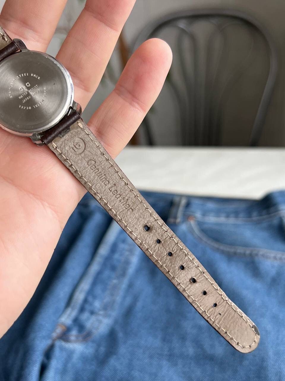 Japanese Brand × Jewelry × Vintage RETRO Japan Stylish Fashion Watch Q&Q Bank Silver Futuristic Size ONE SIZE - 8 Thumbnail