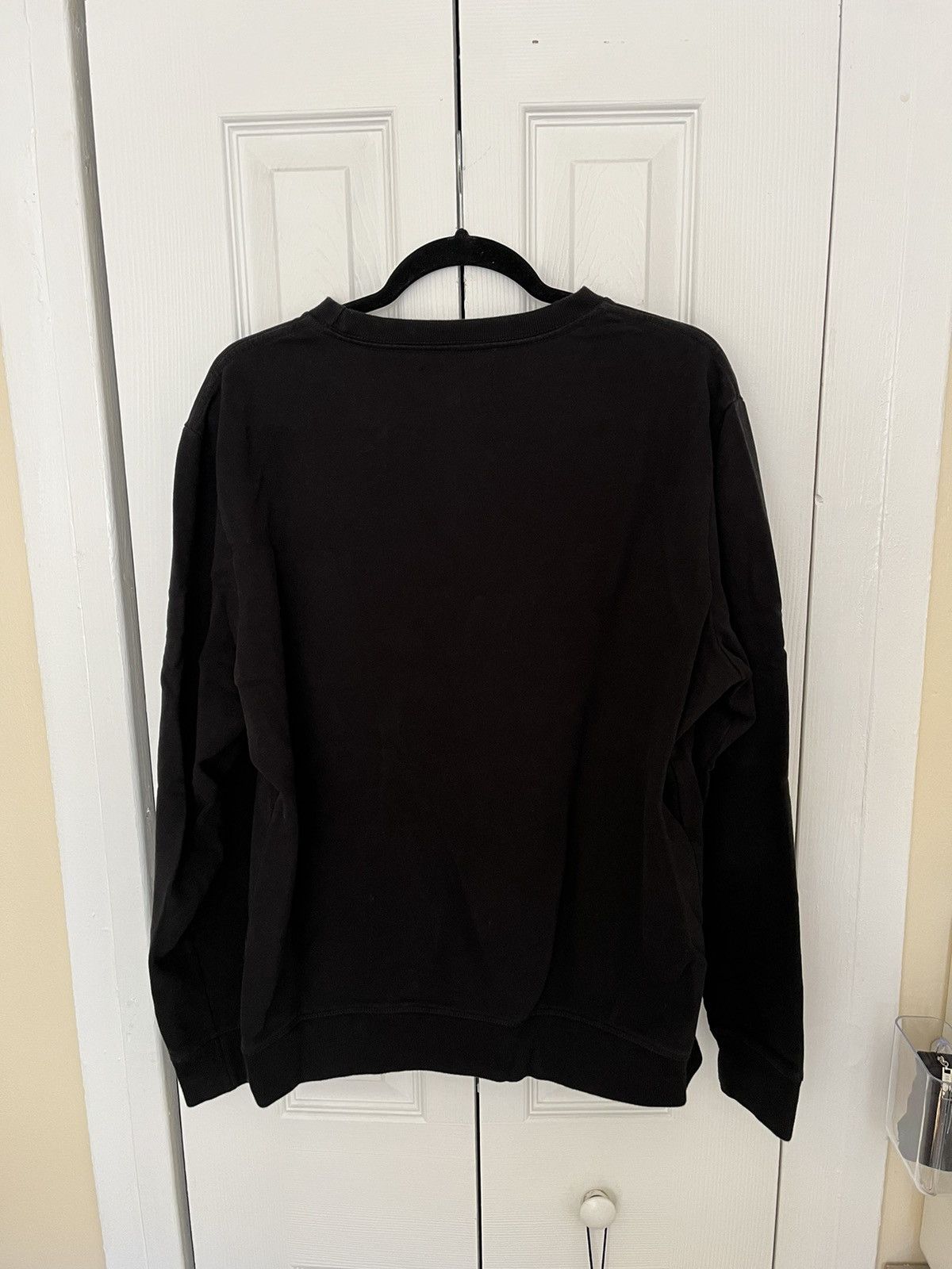 Allsaints Allsaints Black Crew Neck Sweatshirt Size US L / EU 52-54 / 3 - 2 Thumbnail